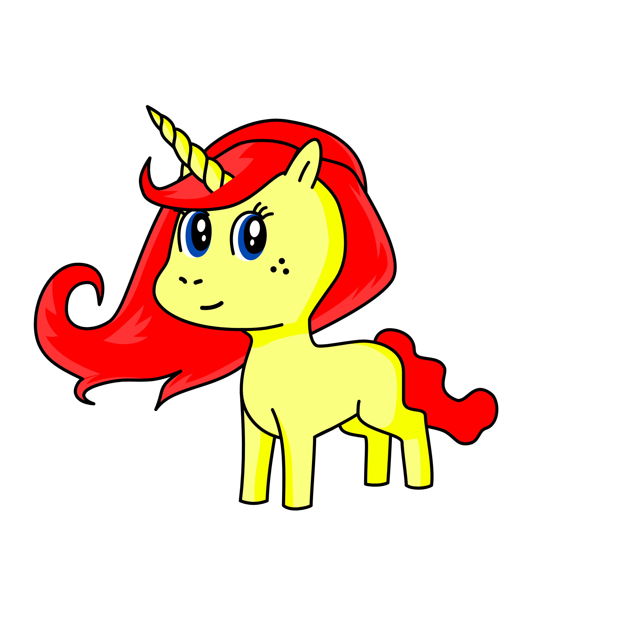Rose, the unicorn