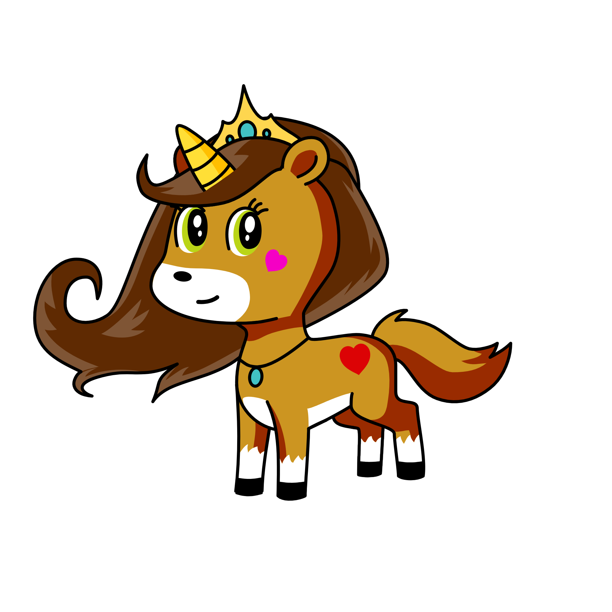 vicky, the unicorn