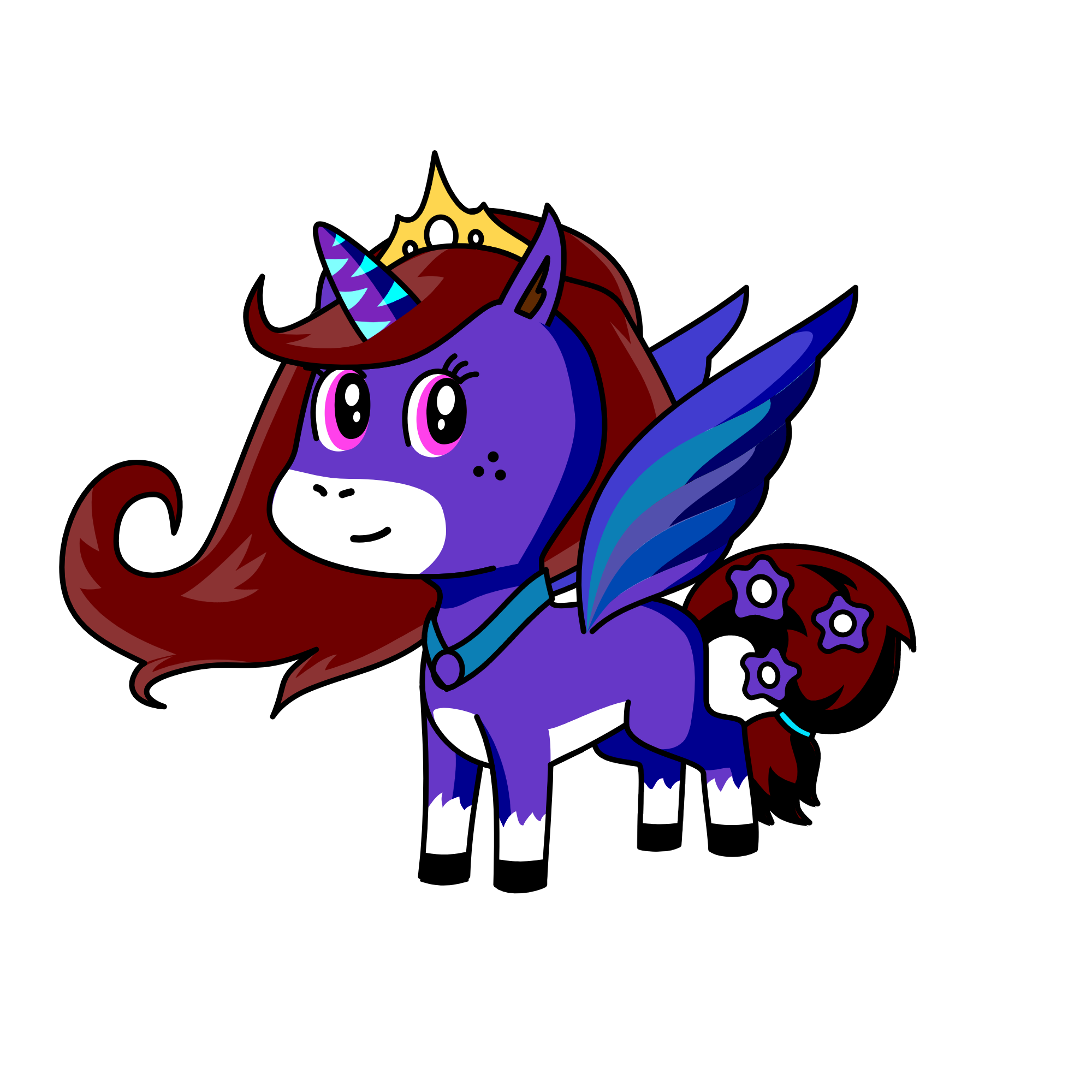 dazzle lou, the unicorn