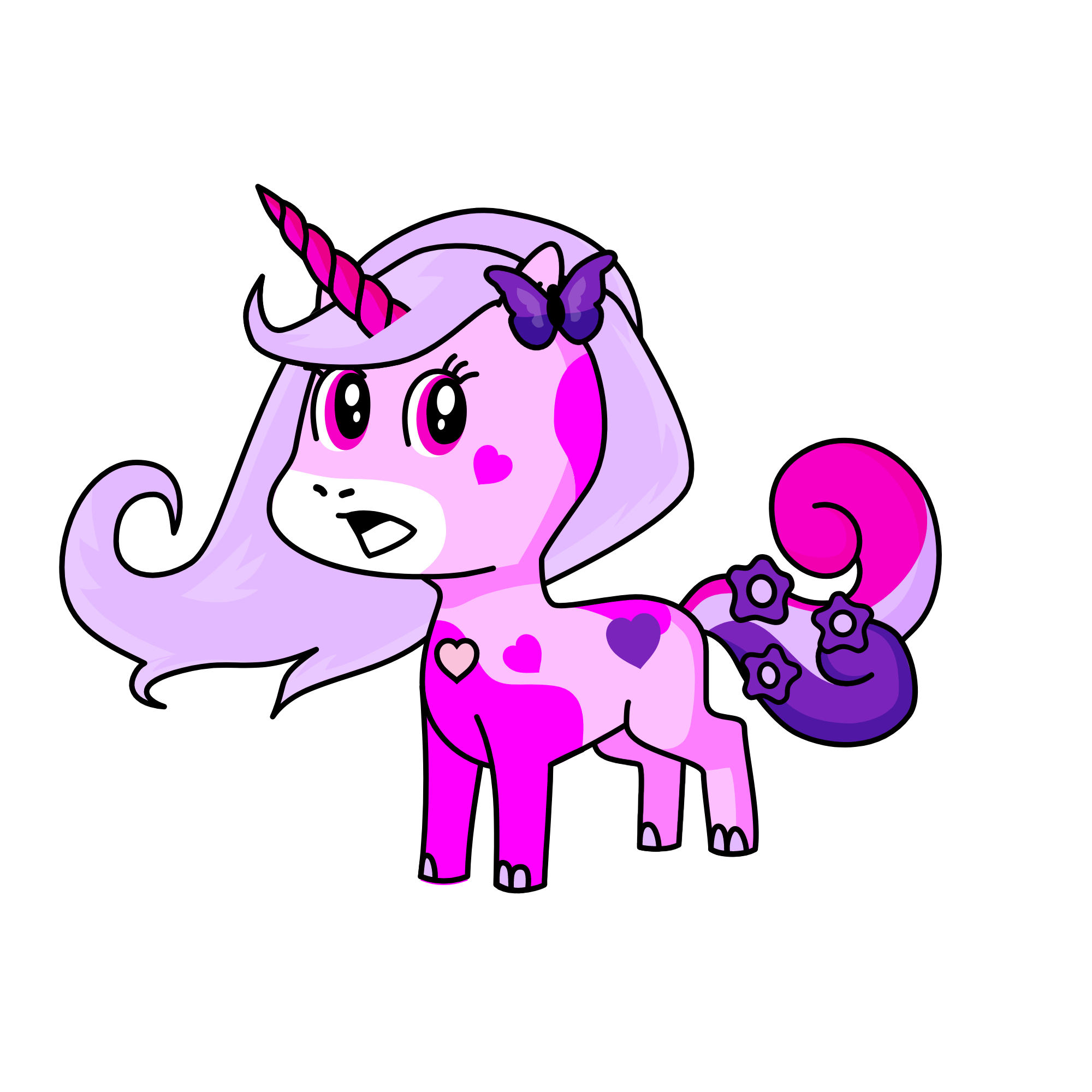Sparkle, the unicorn