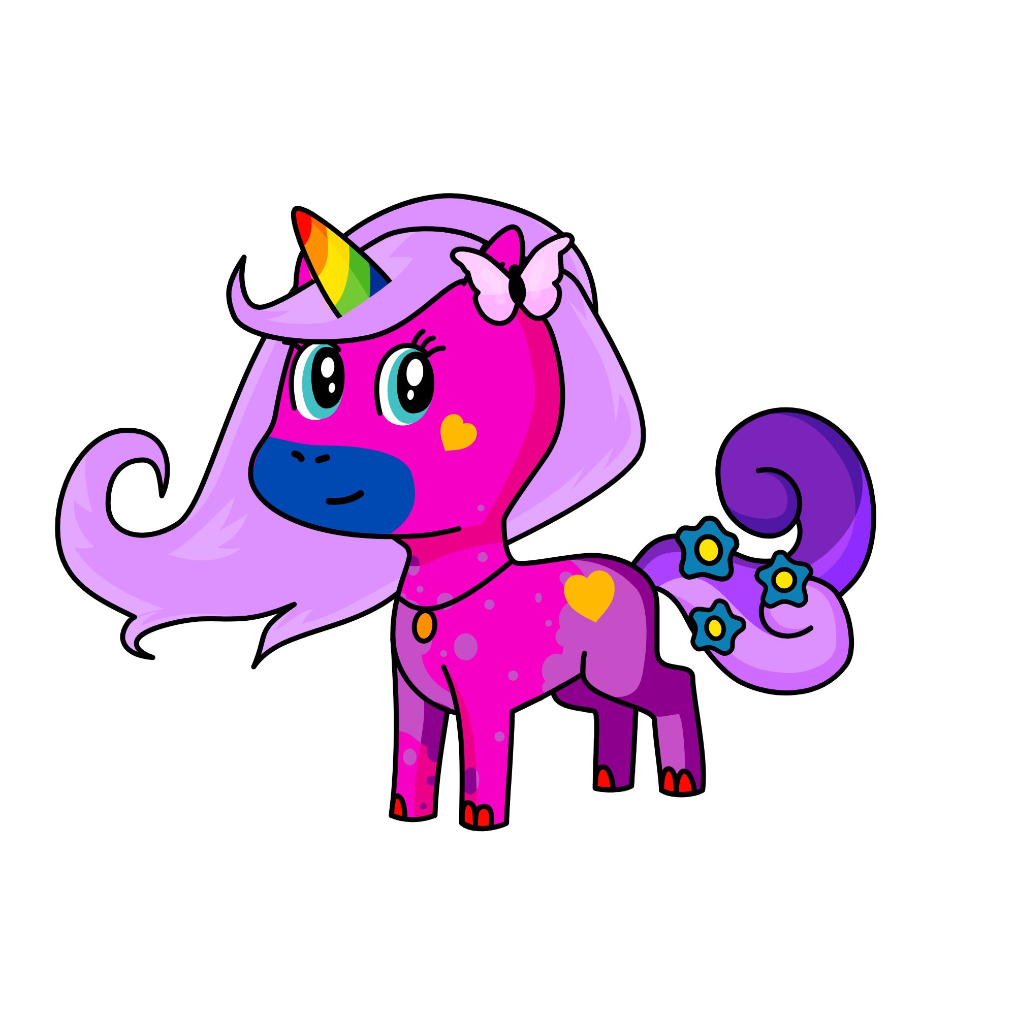 Hailey, the unicorn