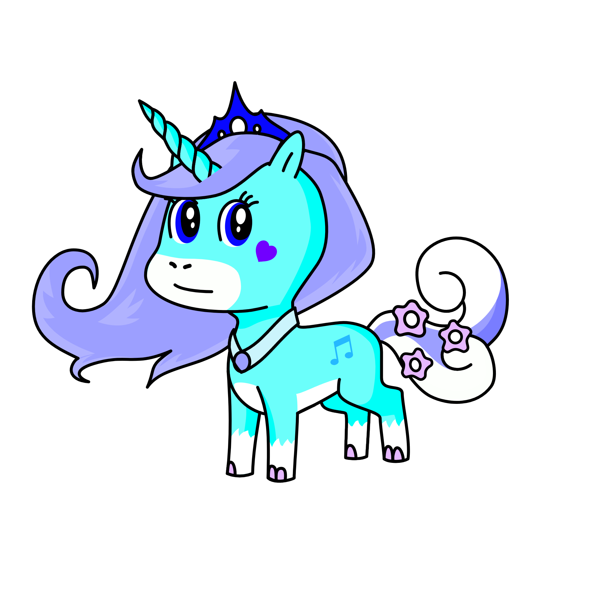 Snowflake, the unicorn