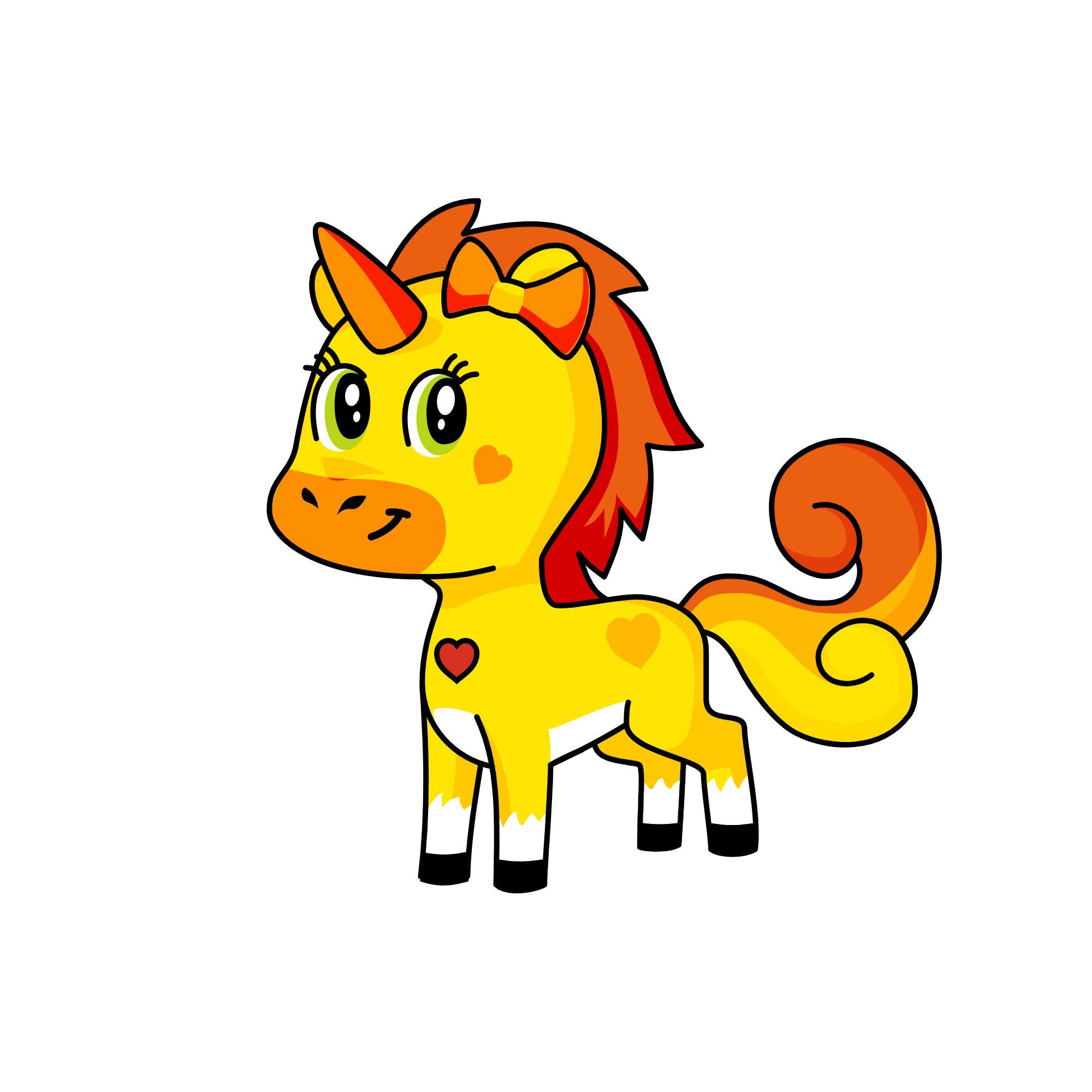 Sunny, the unicorn
