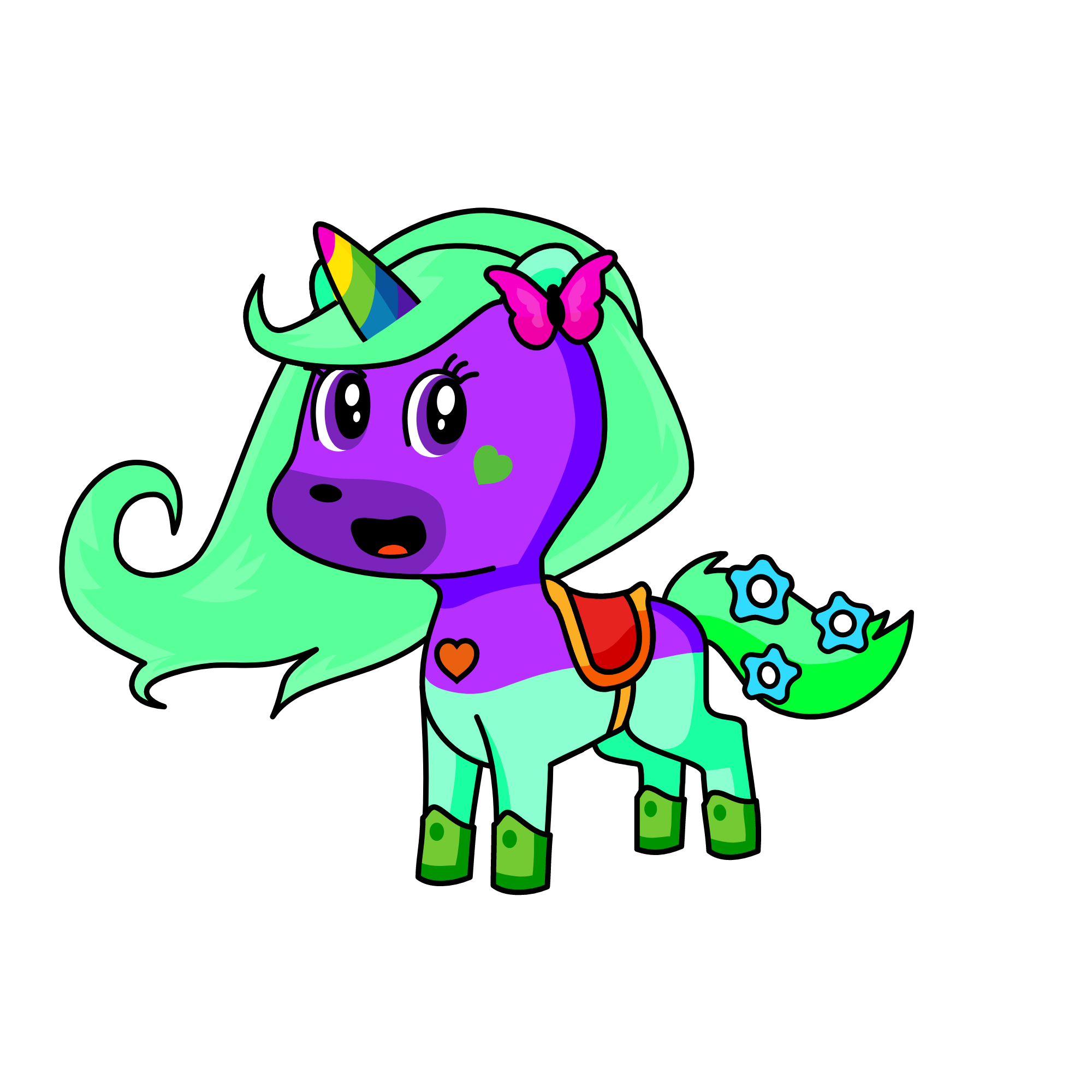 Iris, the unicorn