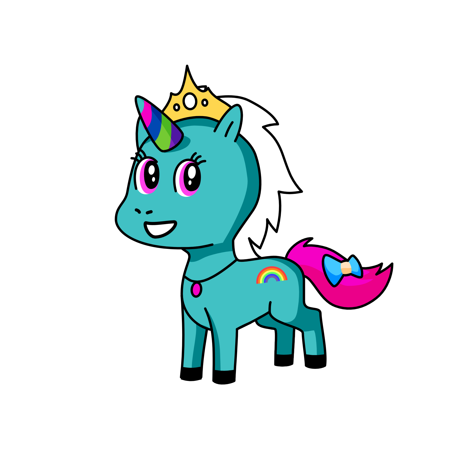Oceantina, the unicorn