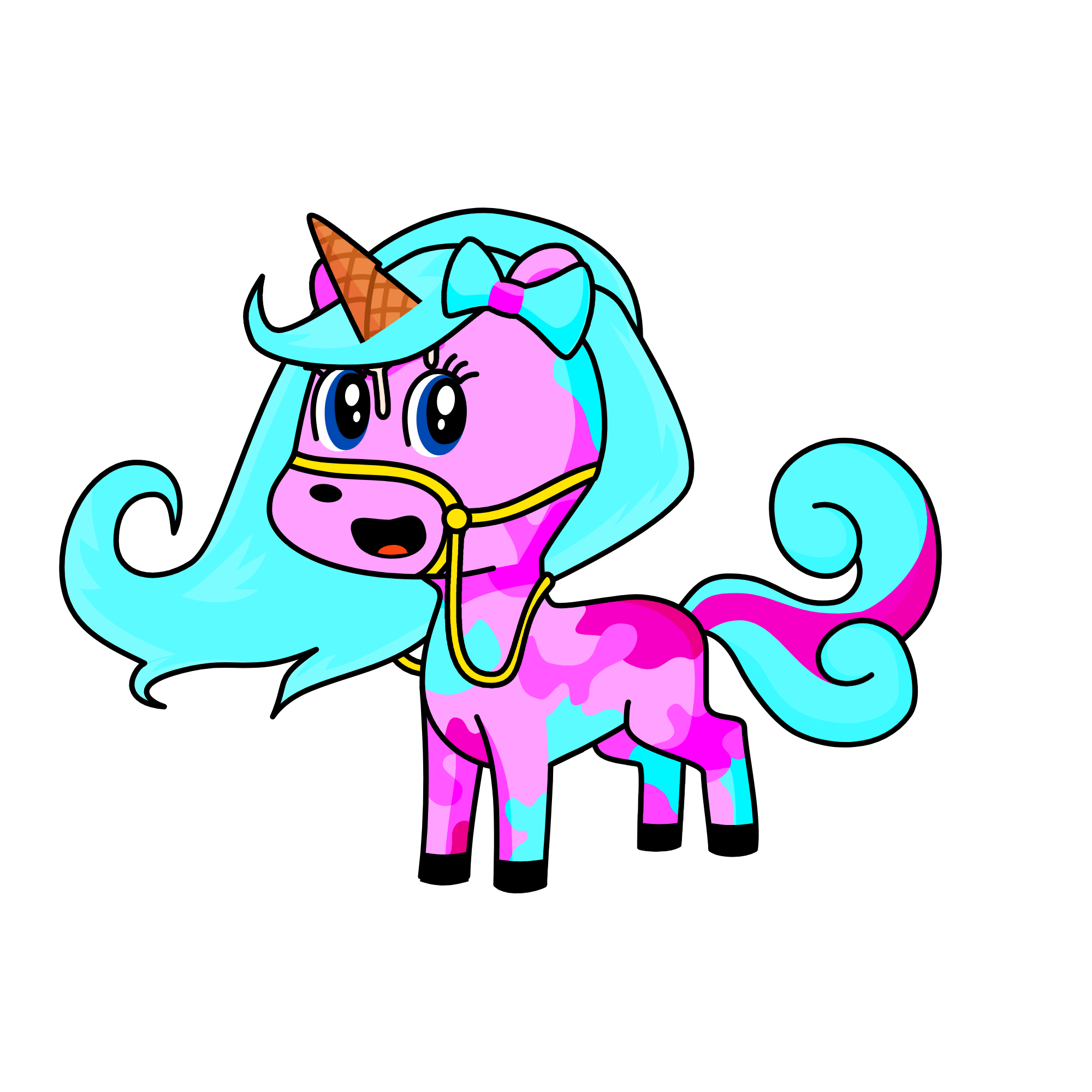 Himawari-chan, the unicorn