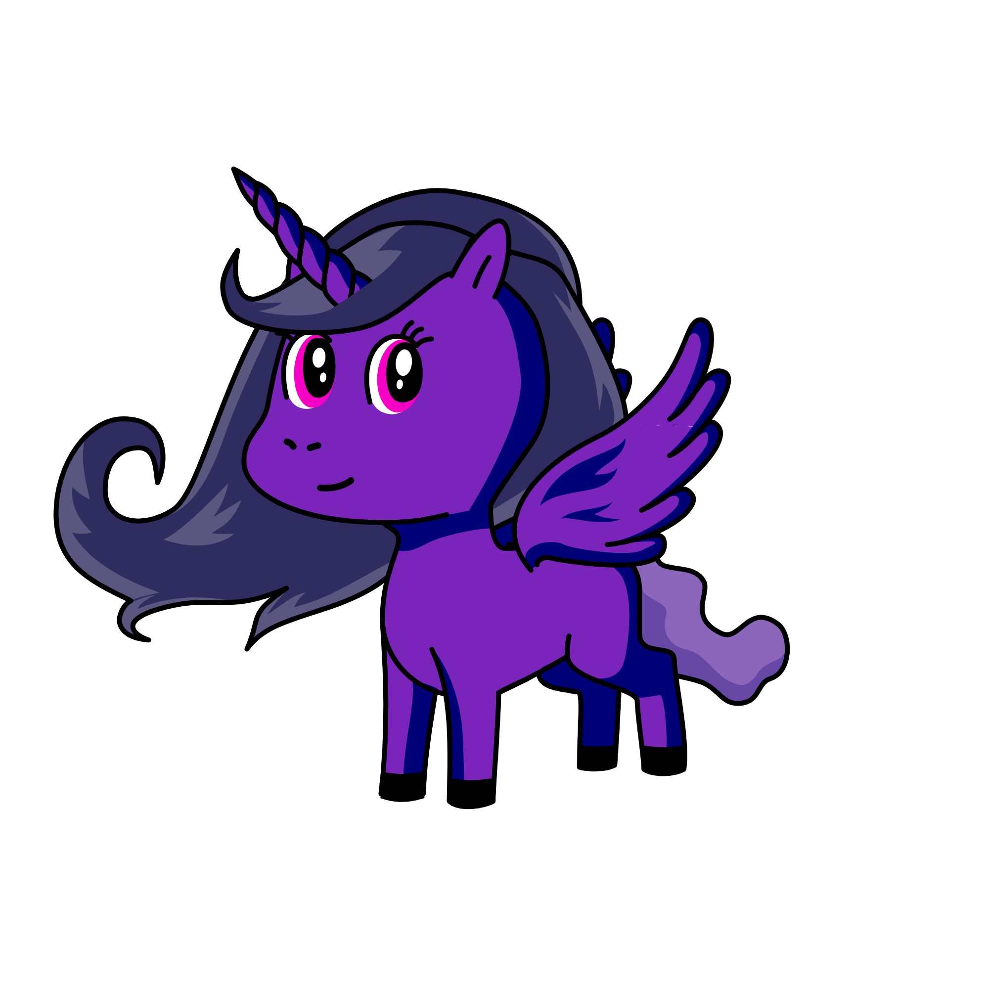Twilight Sparkle, the unicorn