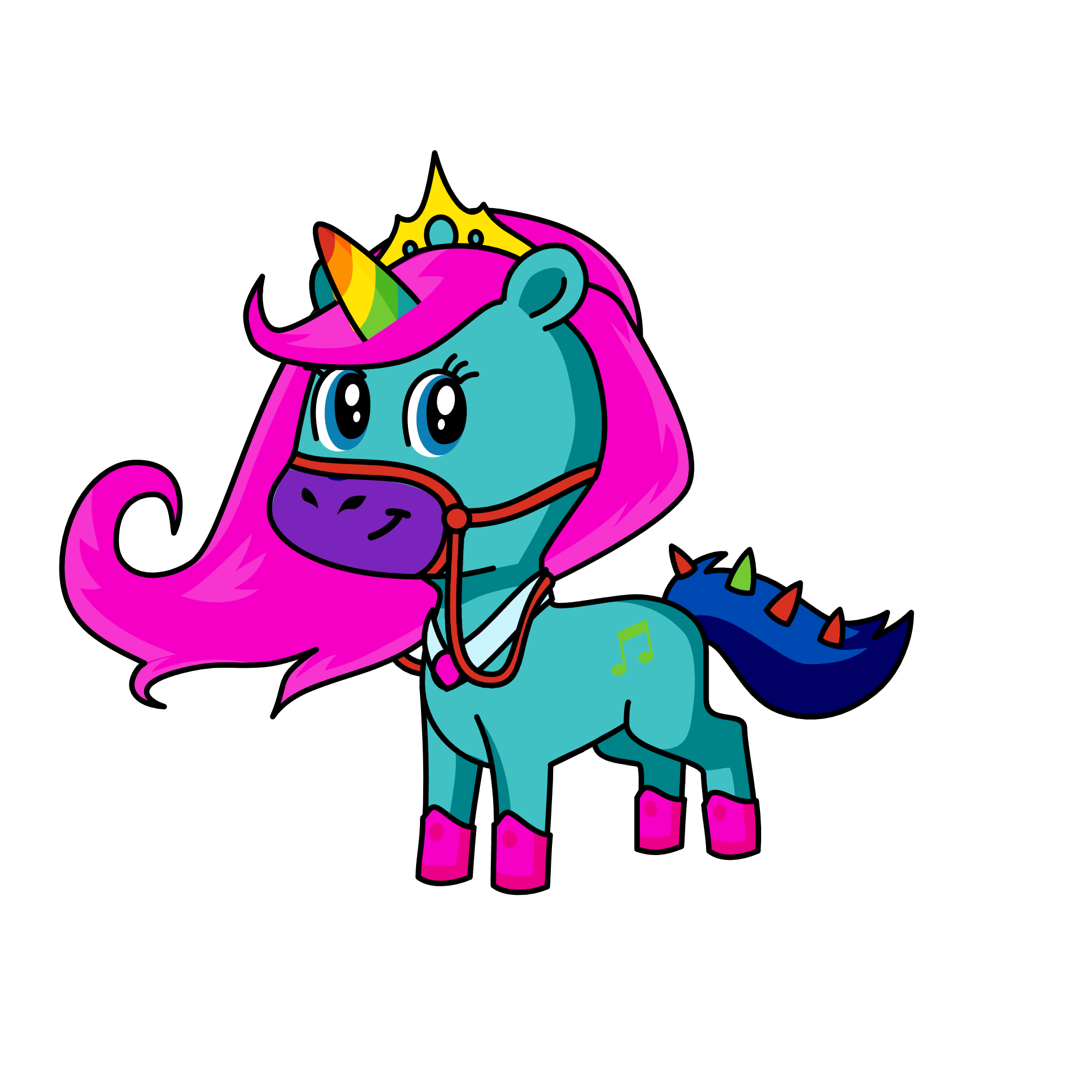 accapella, the unicorn