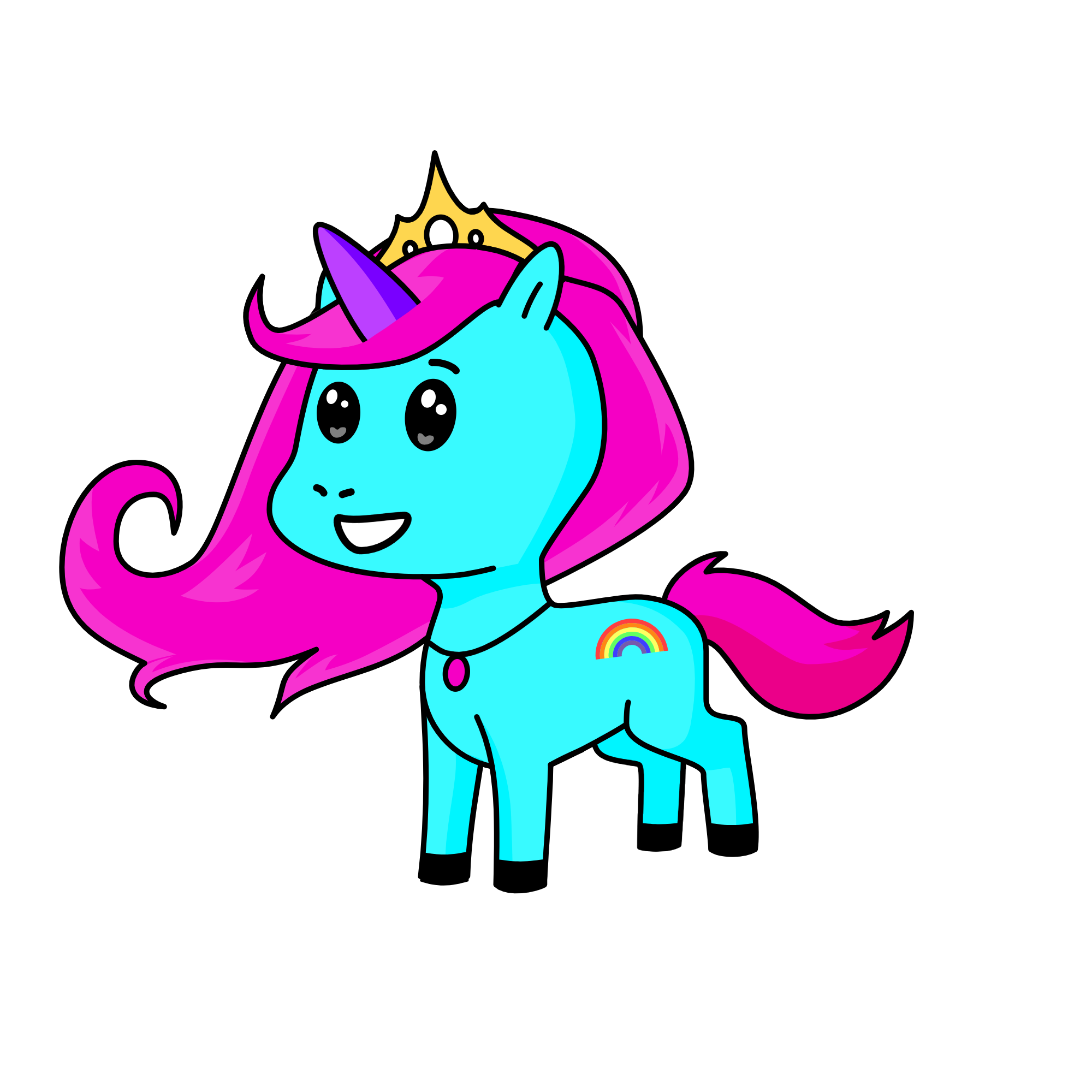 Nephele, the unicorn