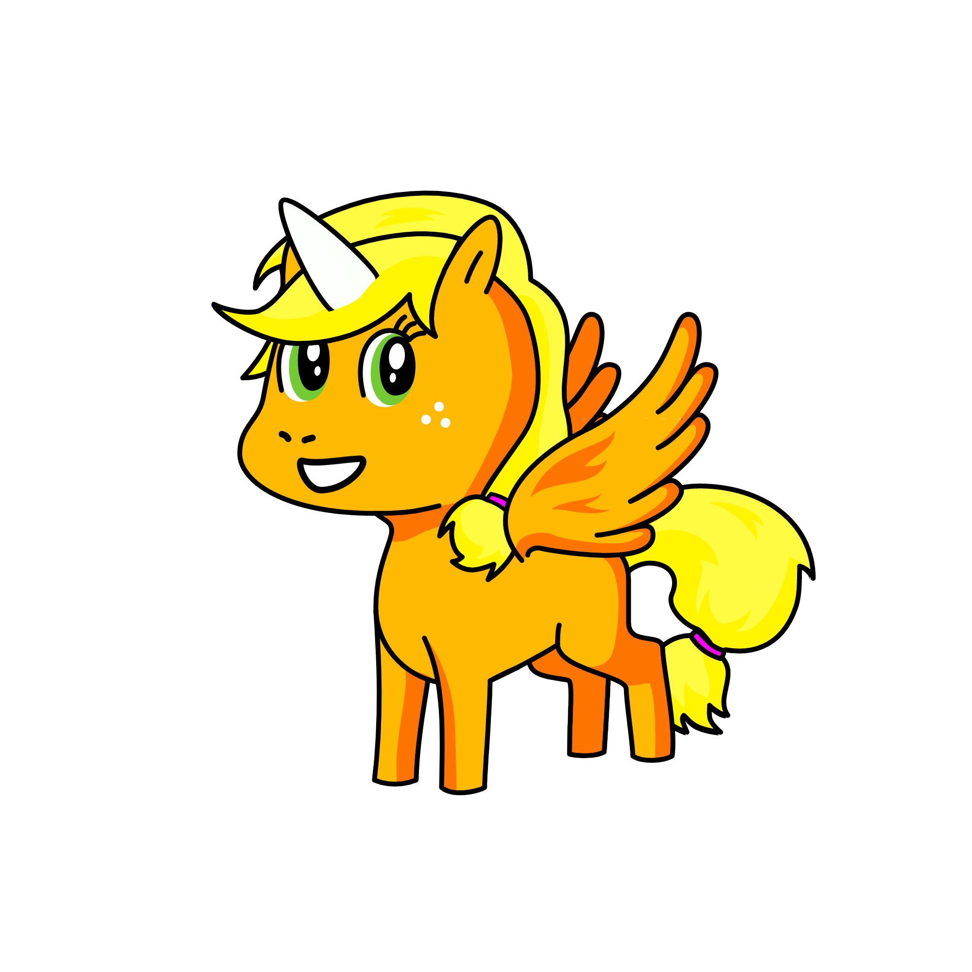 fg, the unicorn