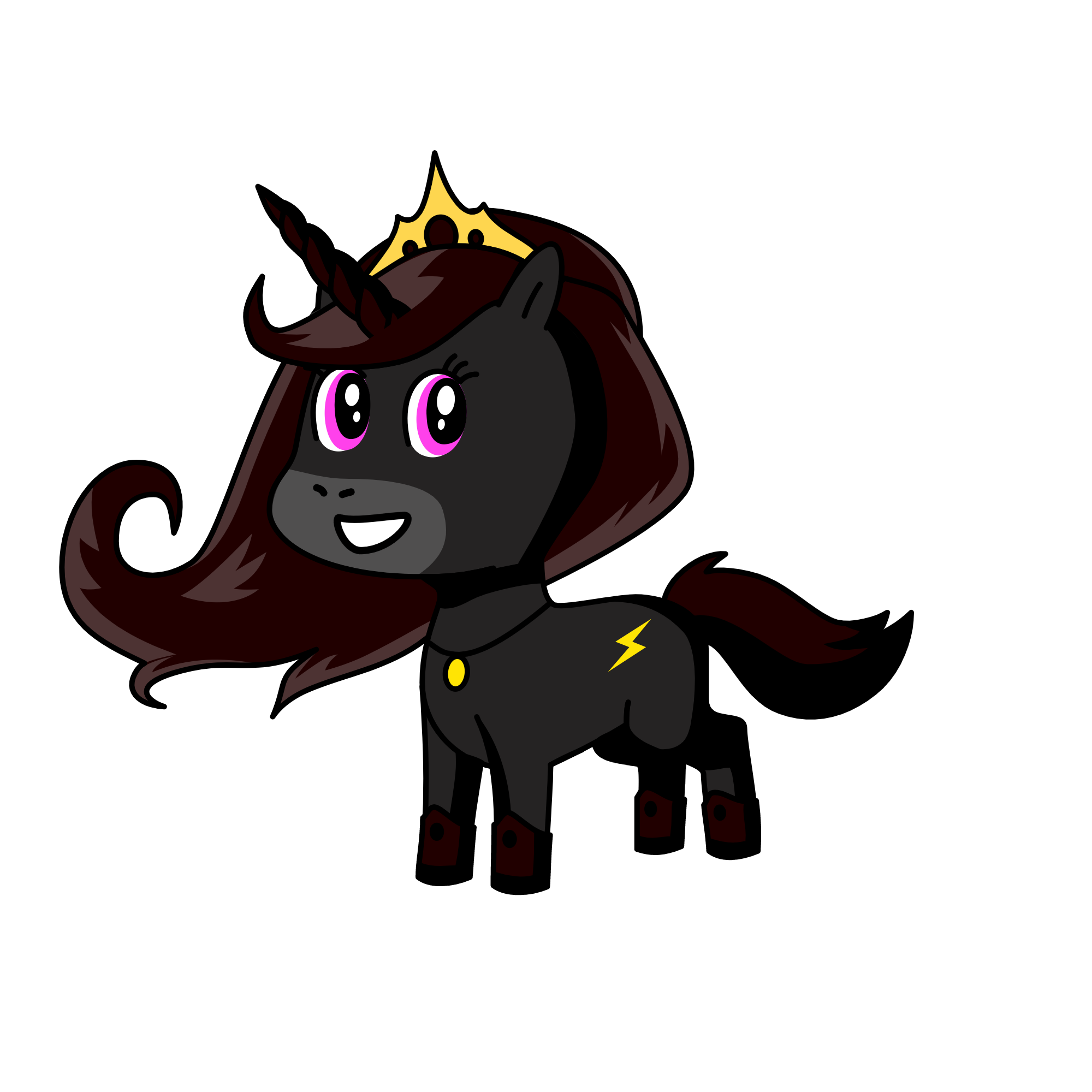 Moonshine, the unicorn