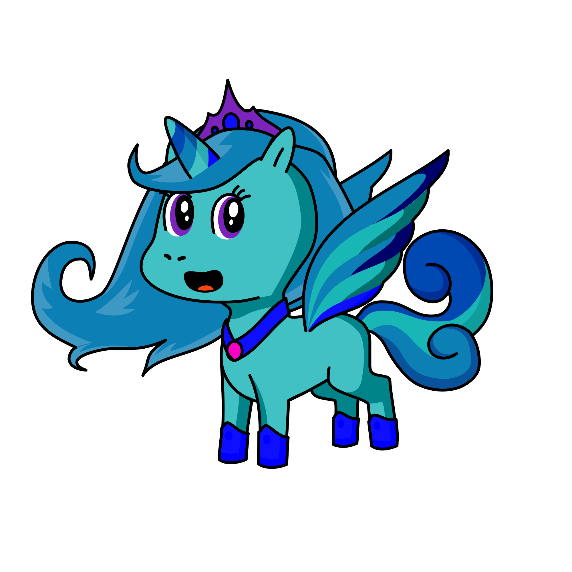 Princess Icemo, the unicorn