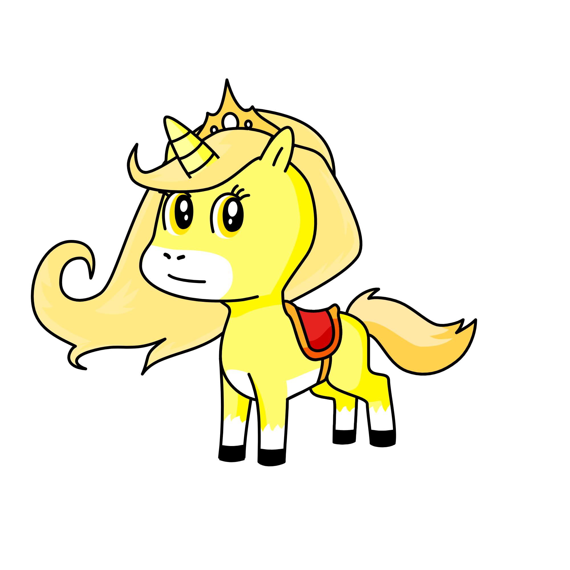 Gold from Krew, the unicorn