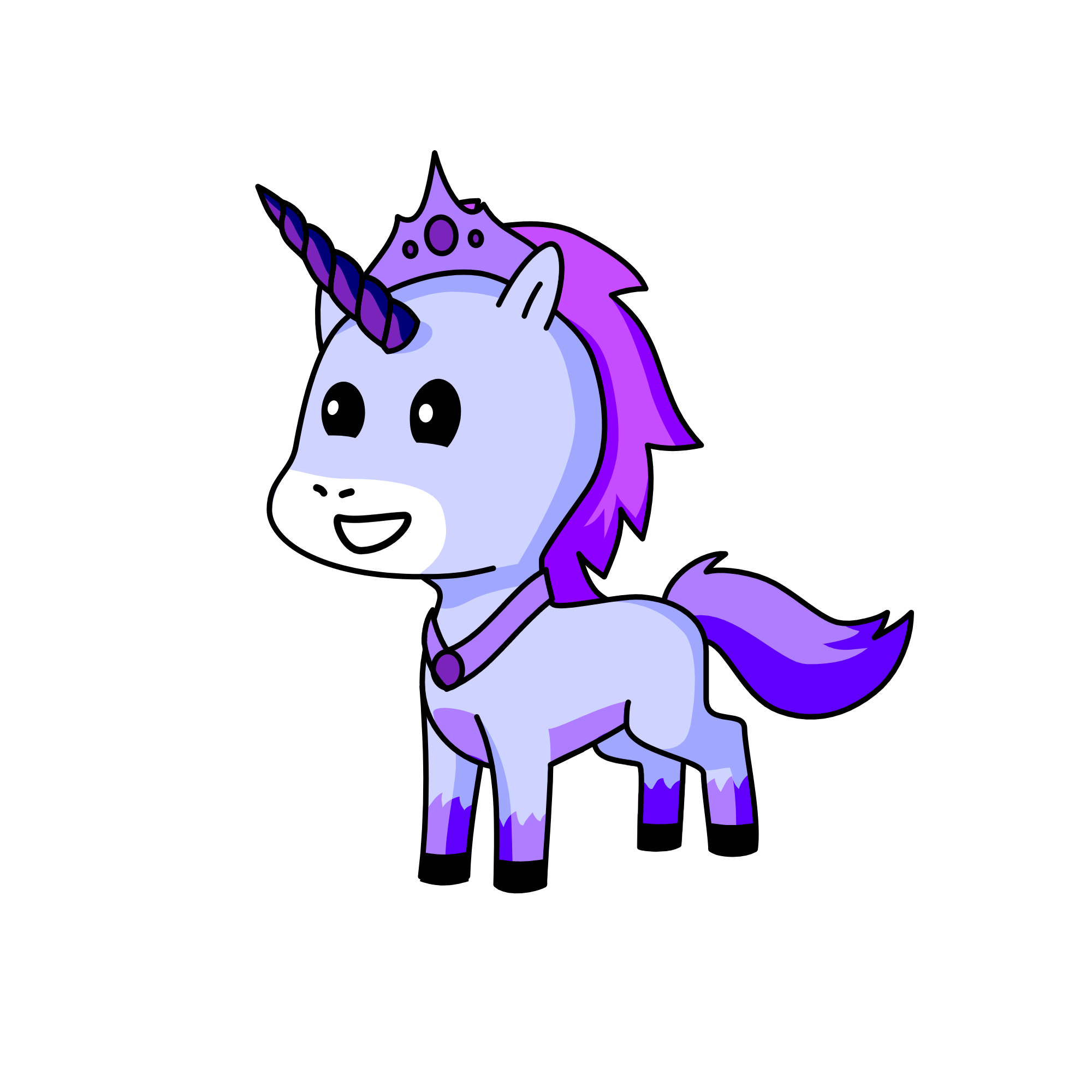 Lunar chaeting from krew, the unicorn