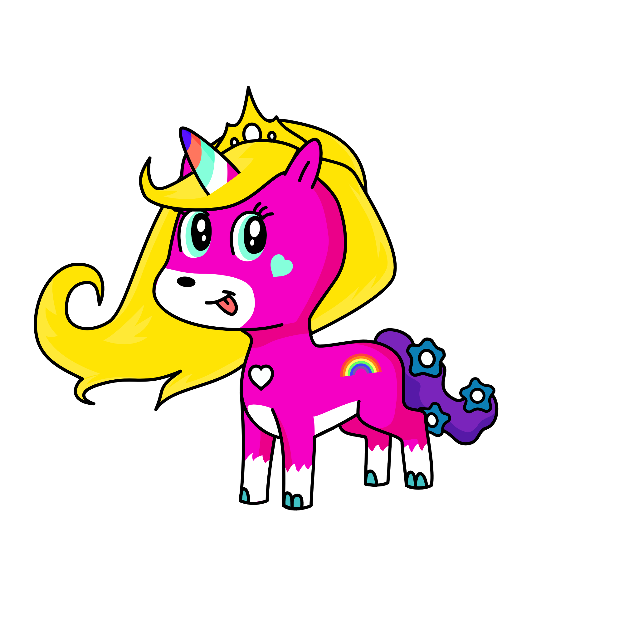 sally, the unicorn
