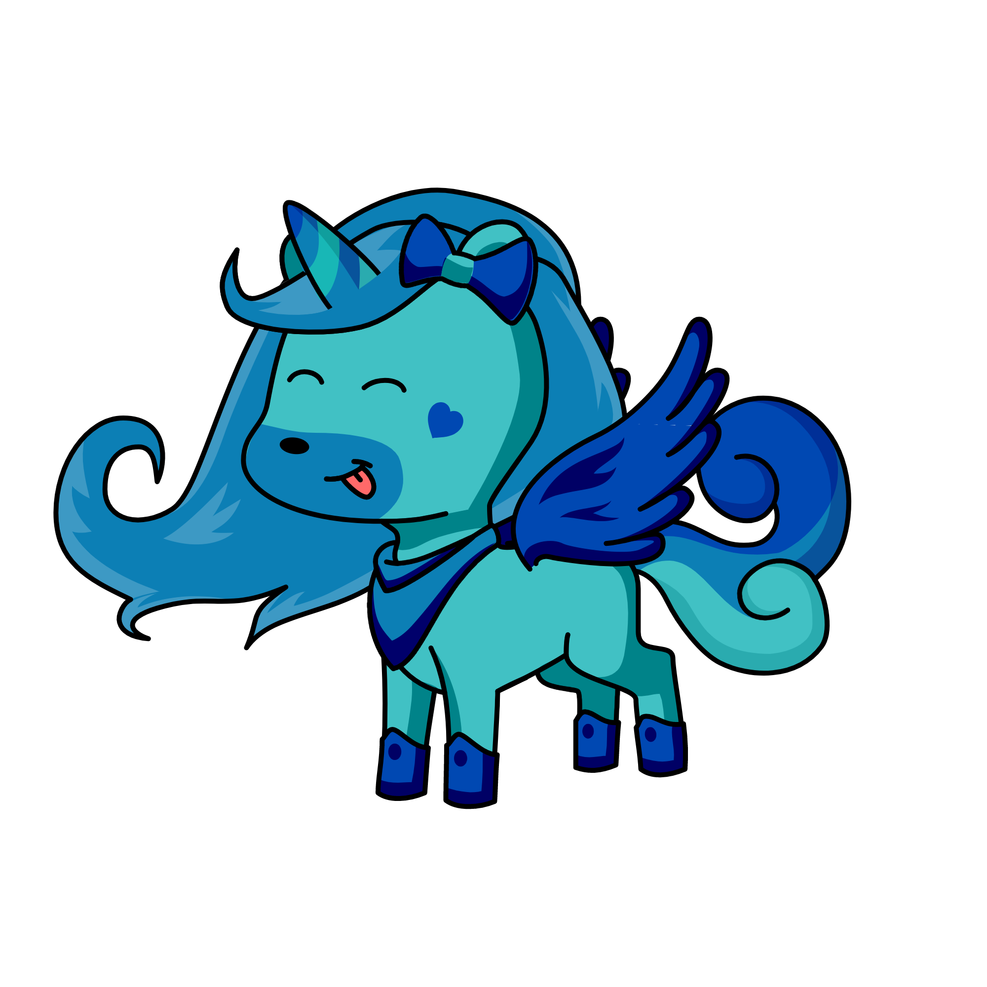 silly, the unicorn