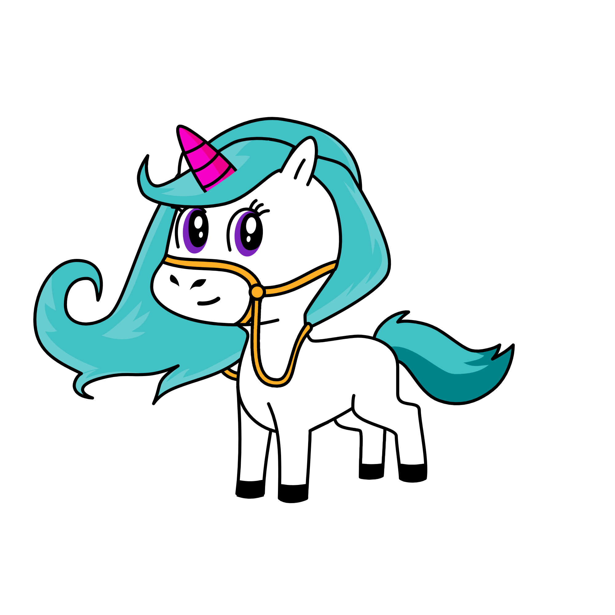 blury, the unicorn