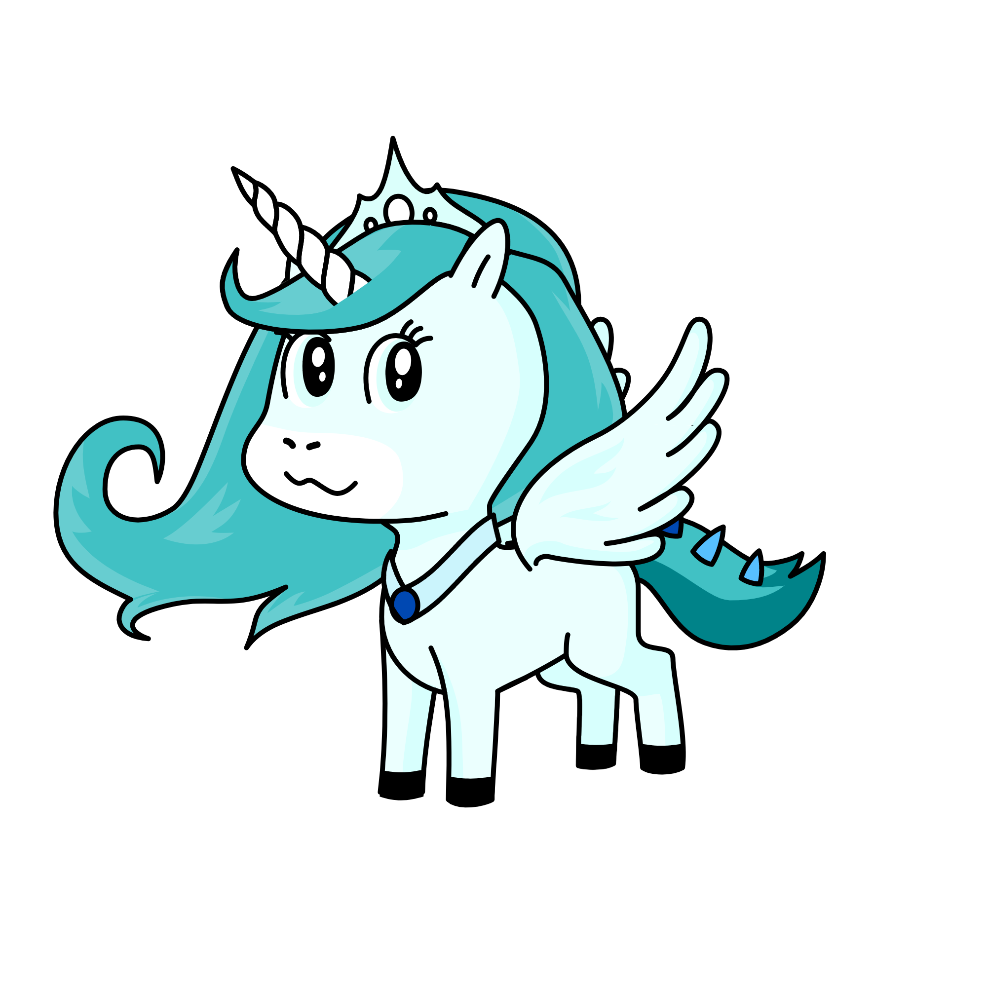 icy, the unicorn