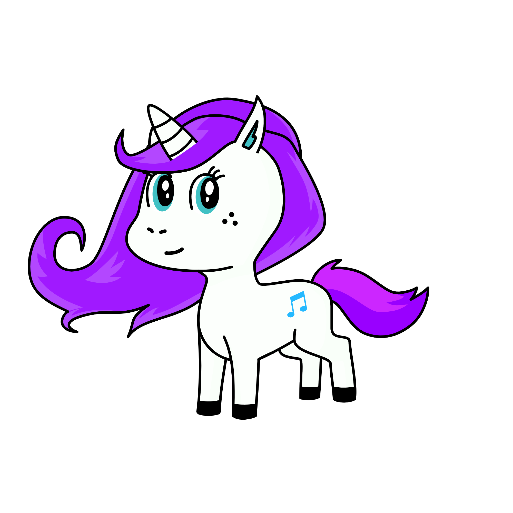 Diamond, the unicorn