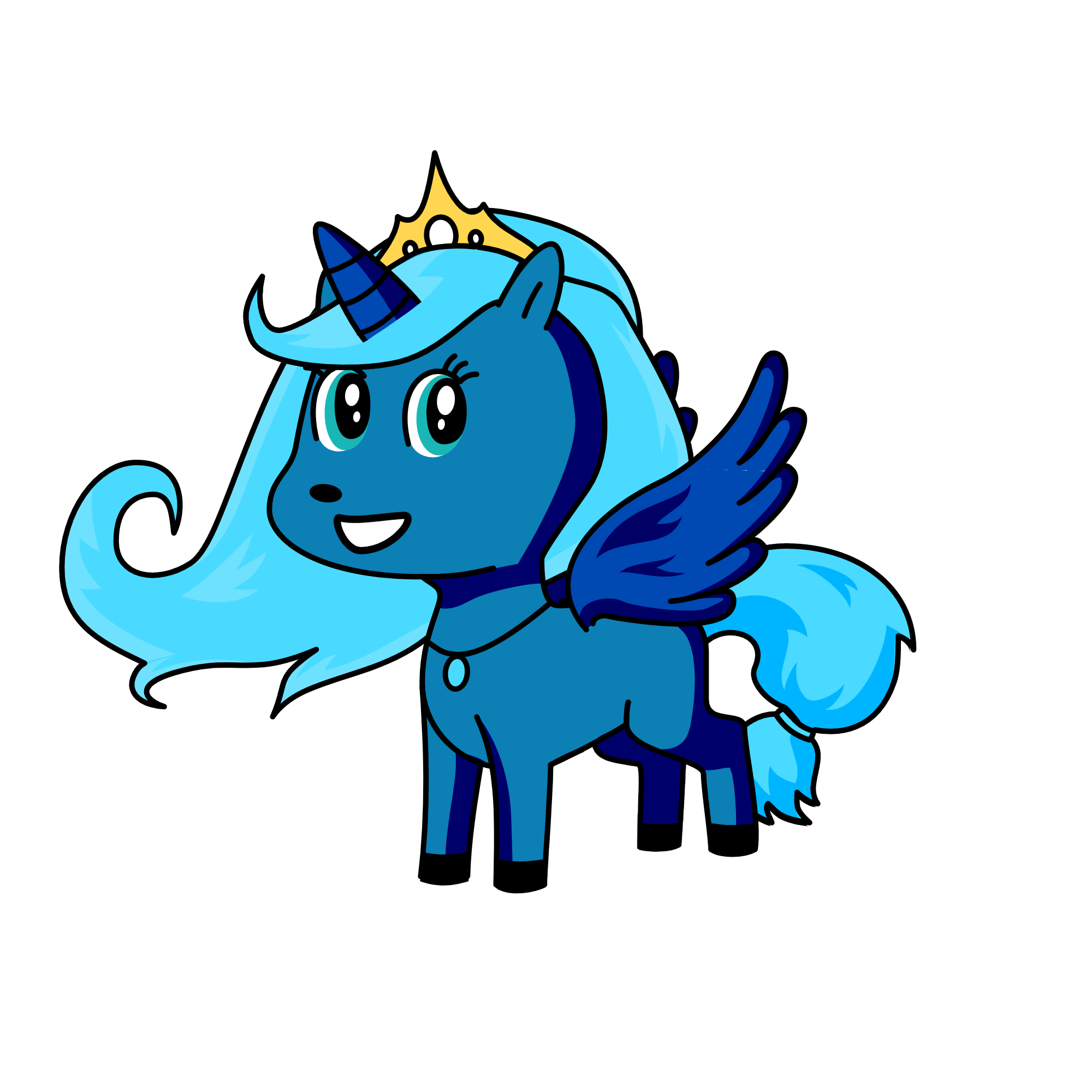 luna, the unicorn