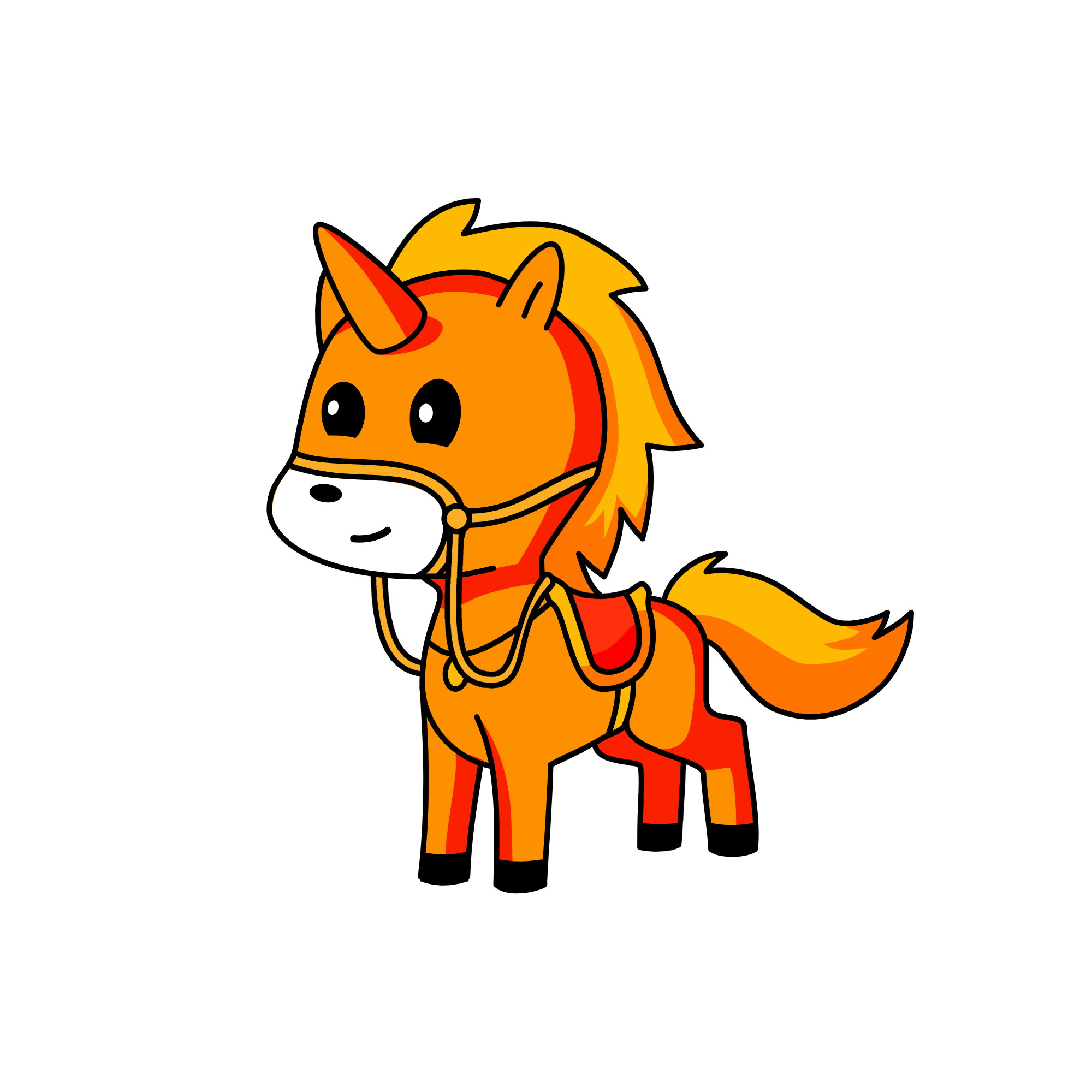 goldy, the unicorn