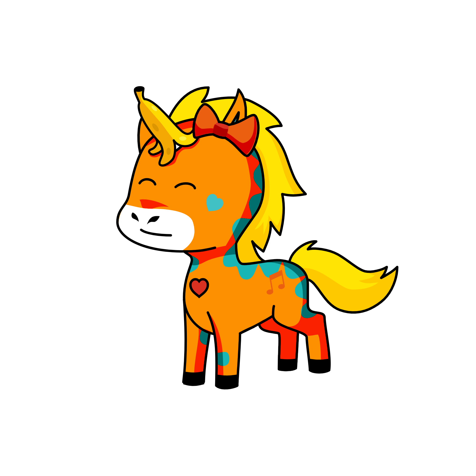 Banana, the unicorn