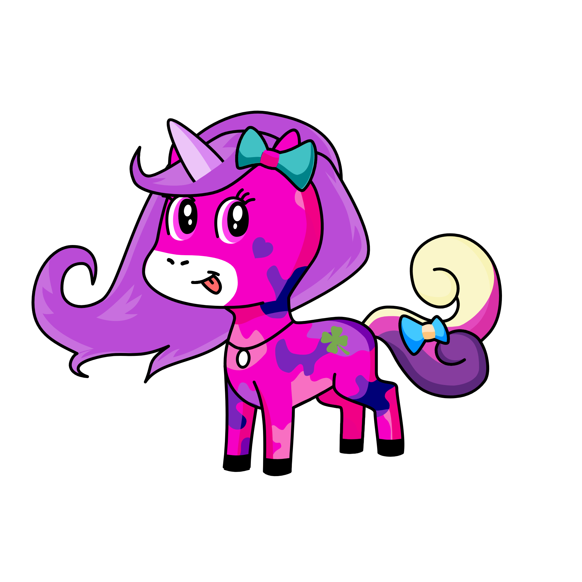 SHINY, the unicorn