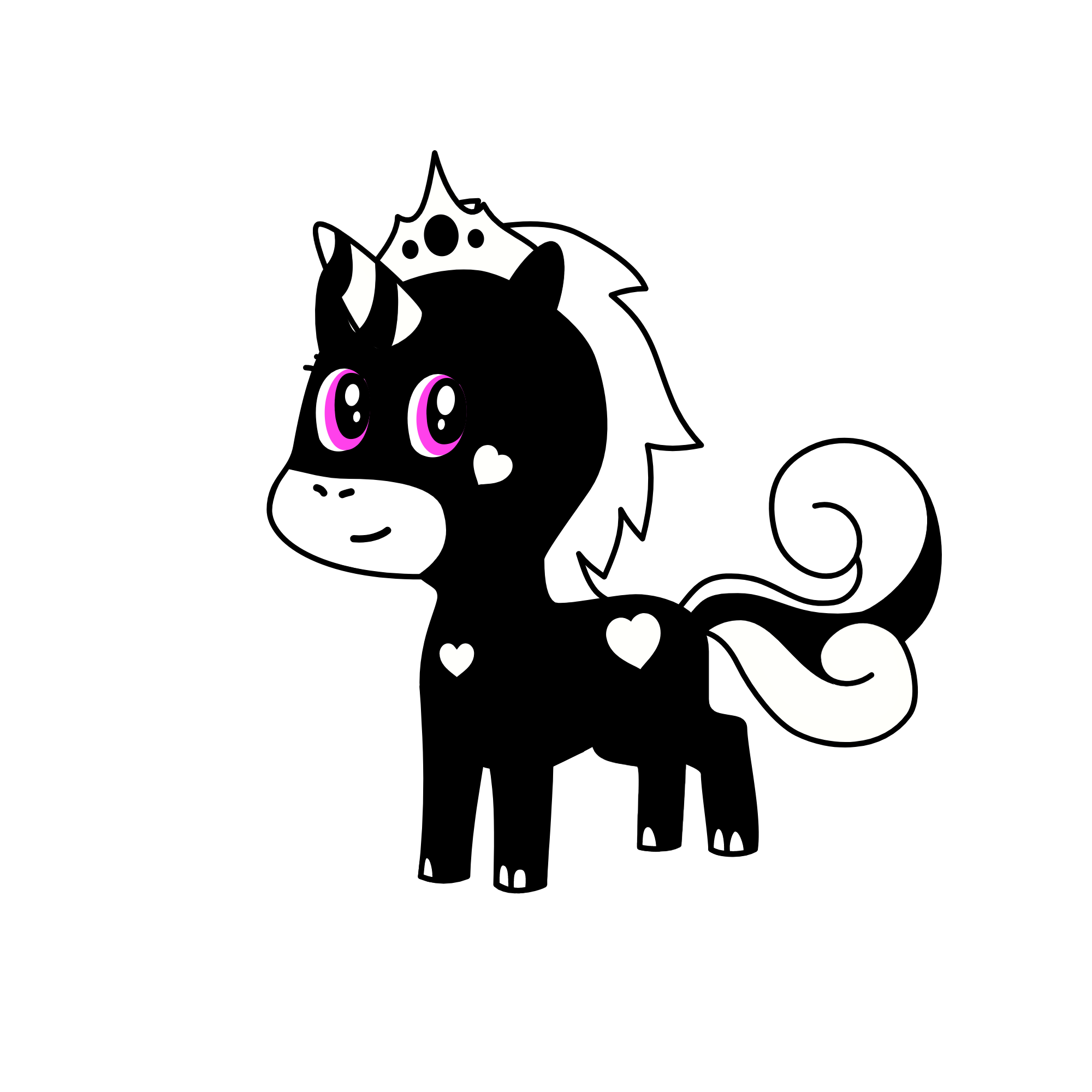 Delina, the unicorn