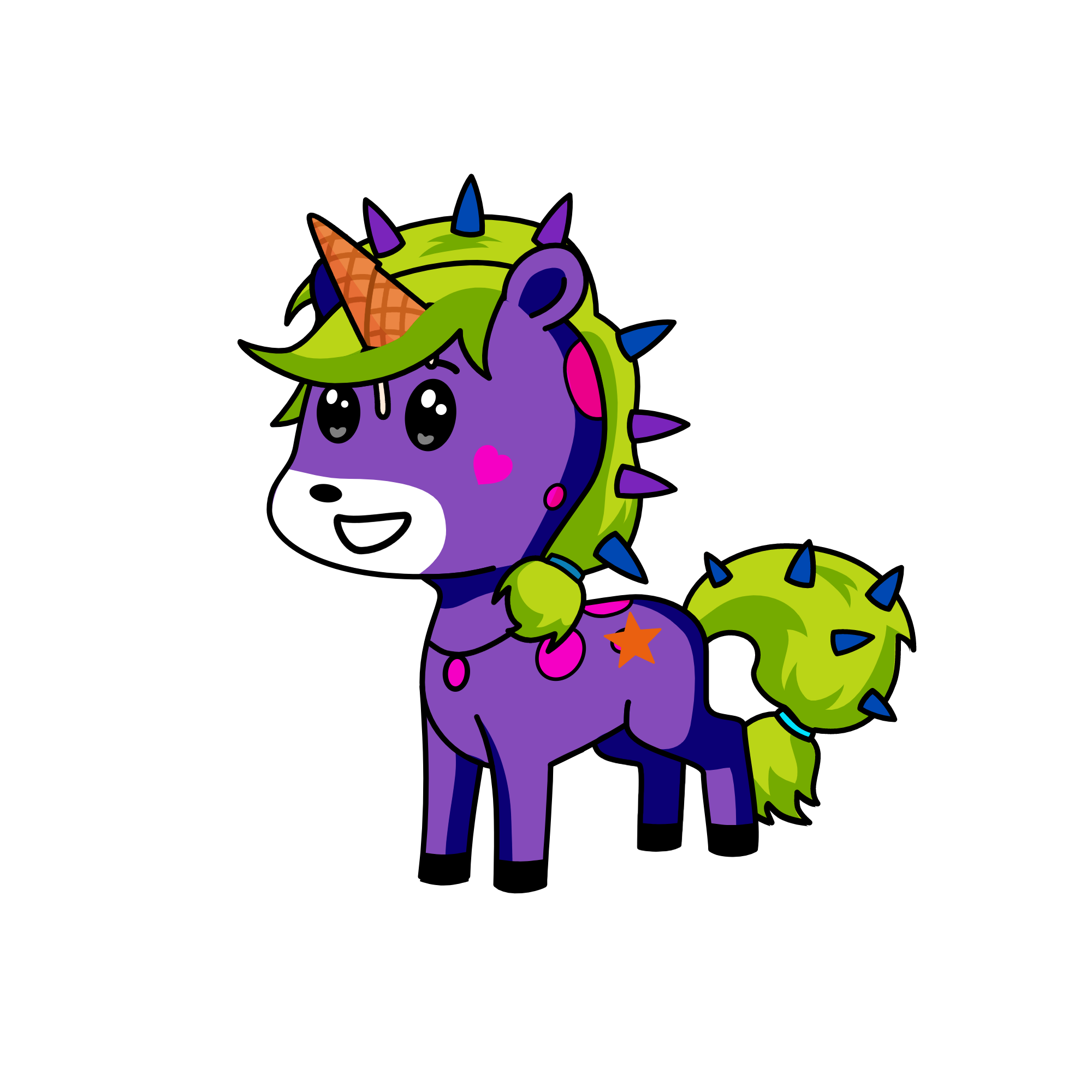 ice cream, the unicorn
