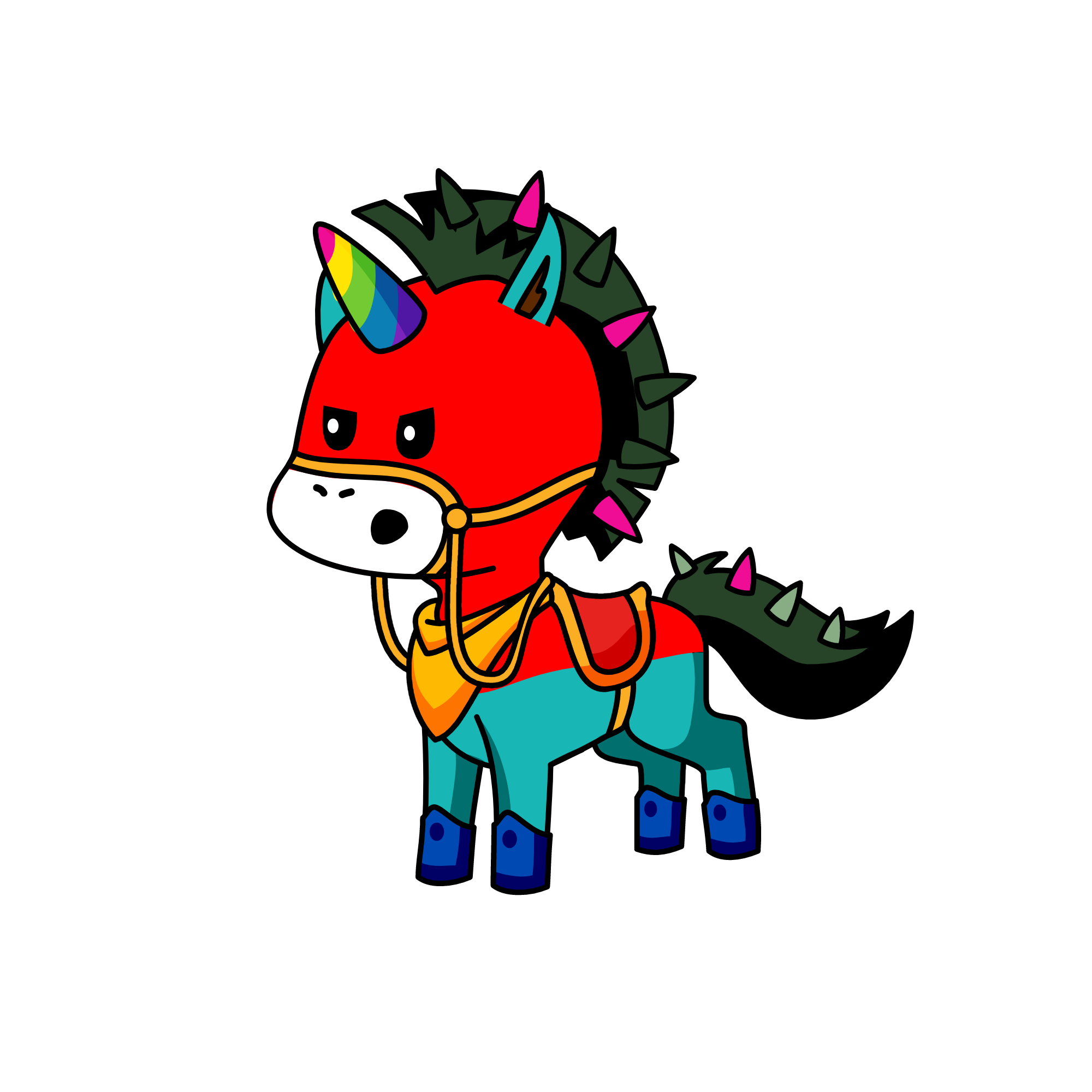 rocknosen, the unicorn