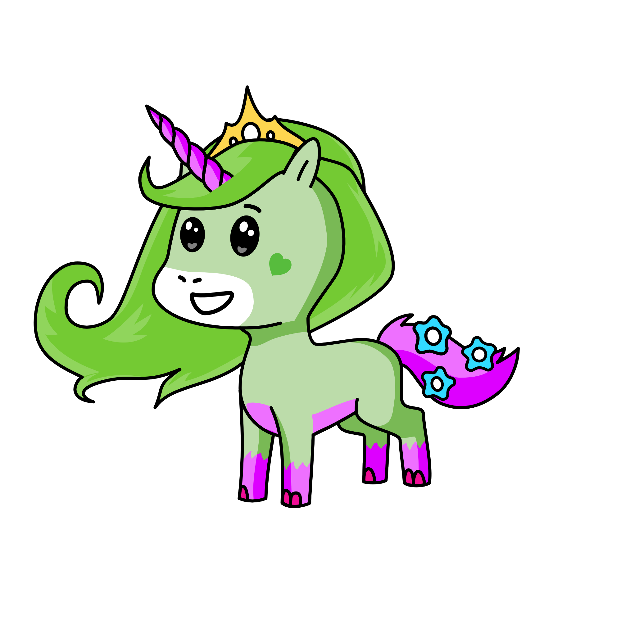 princess beauty, the unicorn