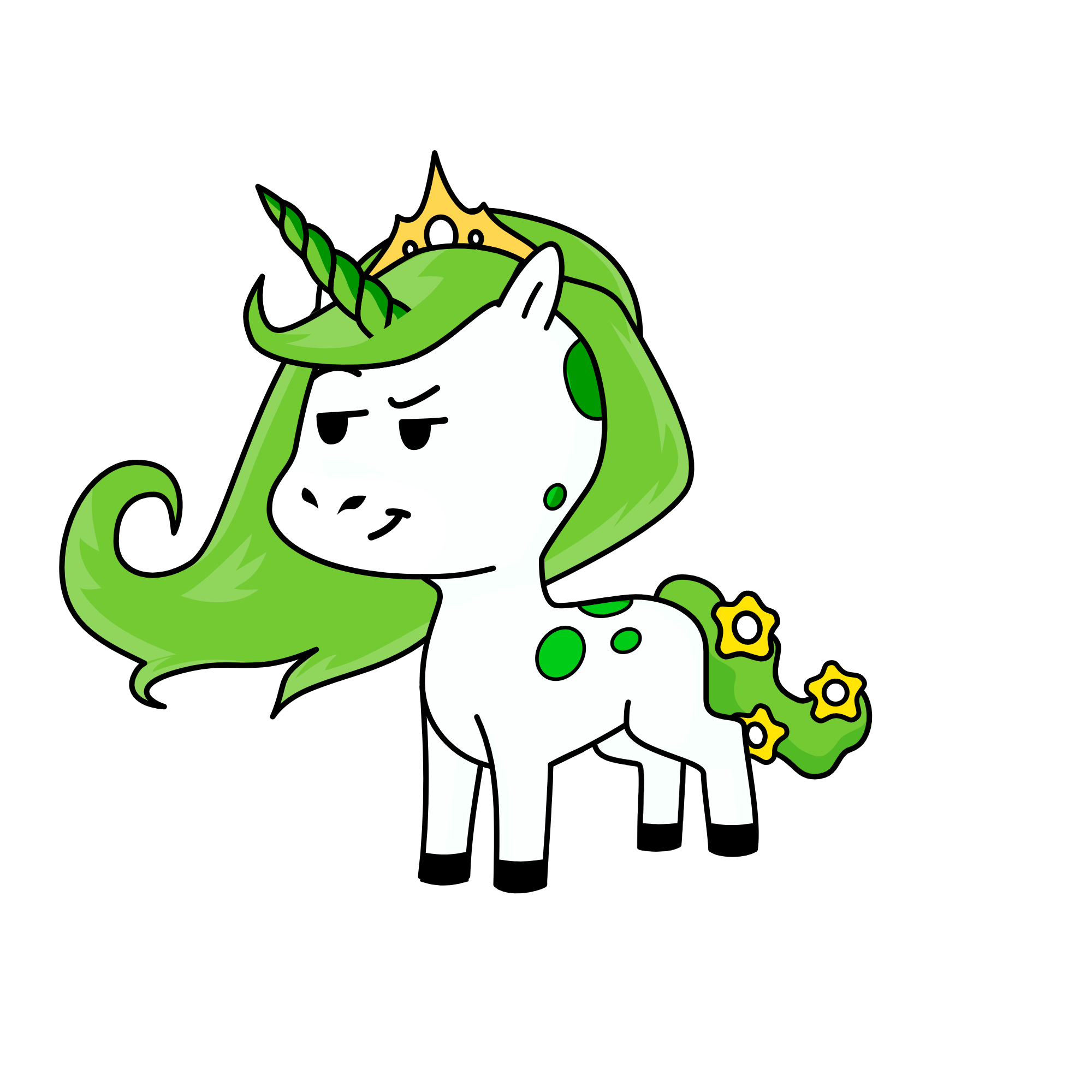 Sławek, the unicorn