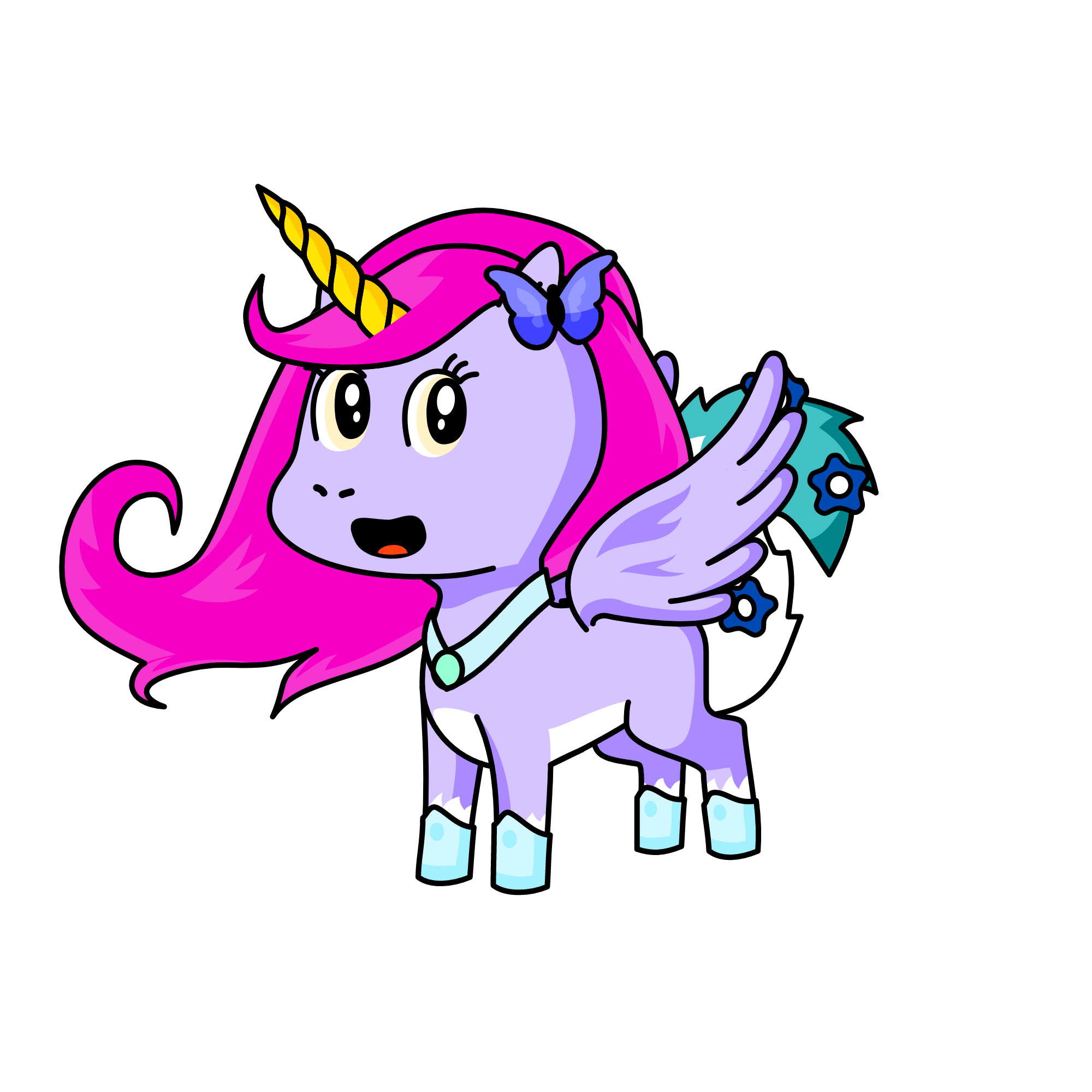 soft unicorn , the unicorn