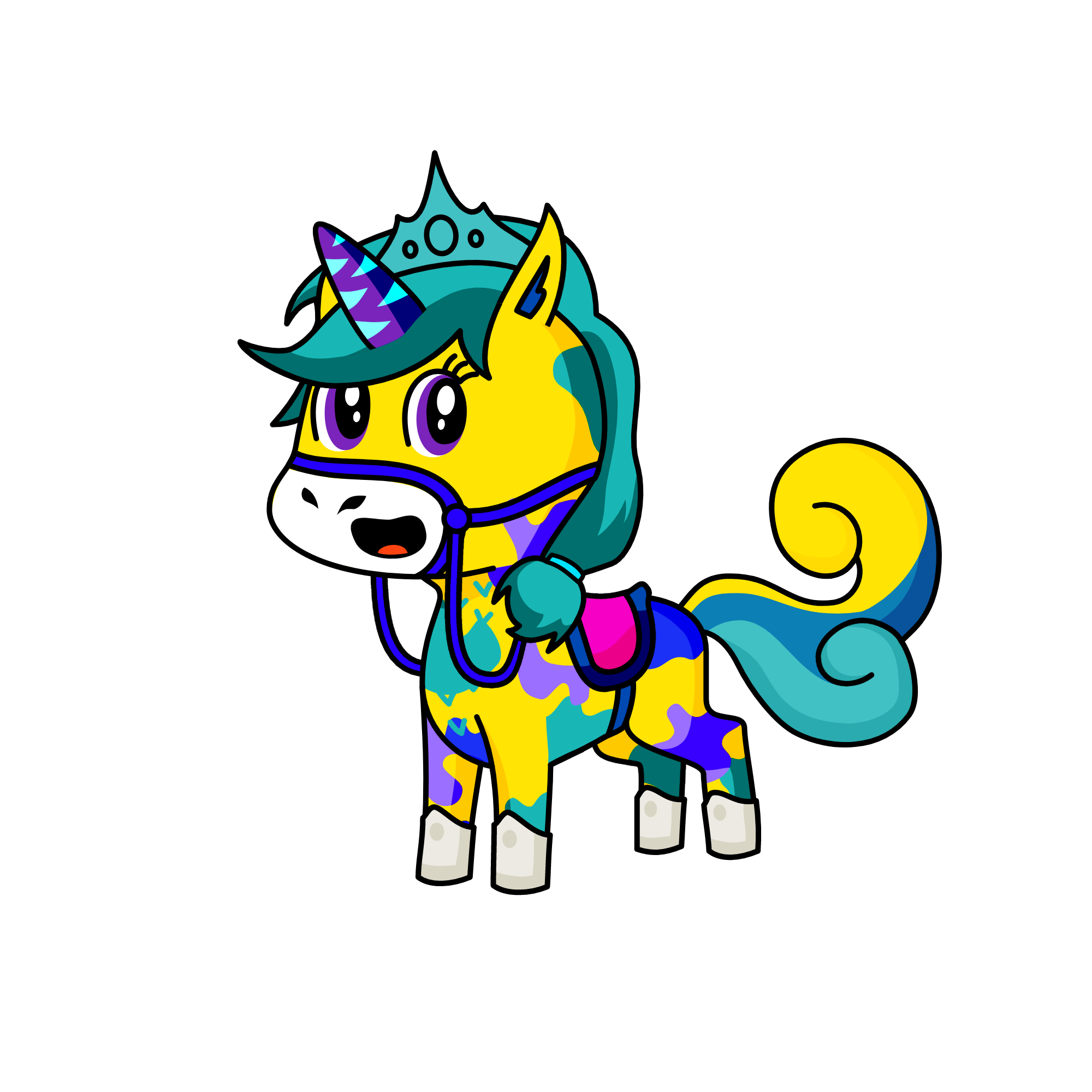 echilei, the unicorn