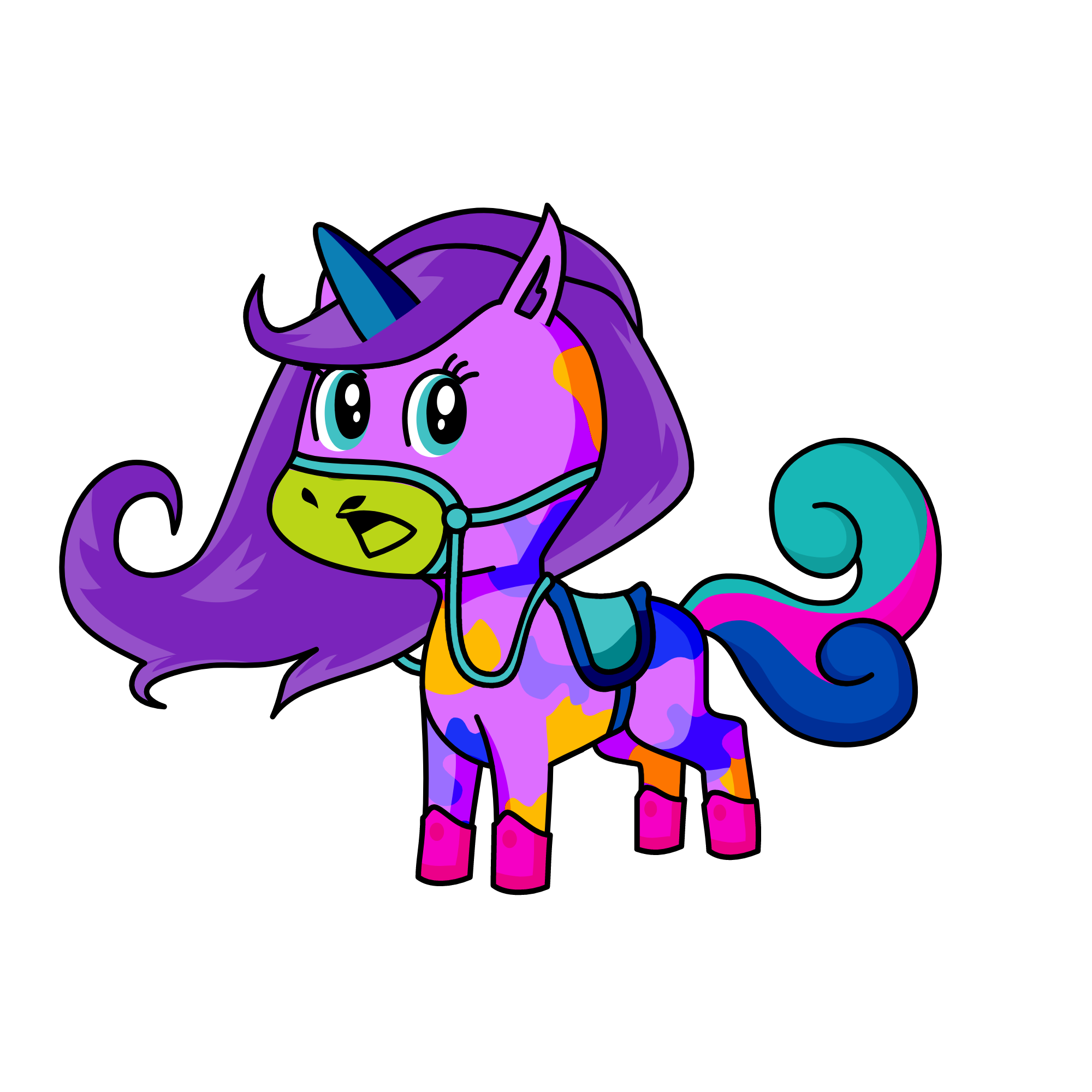 estefani, the unicorn