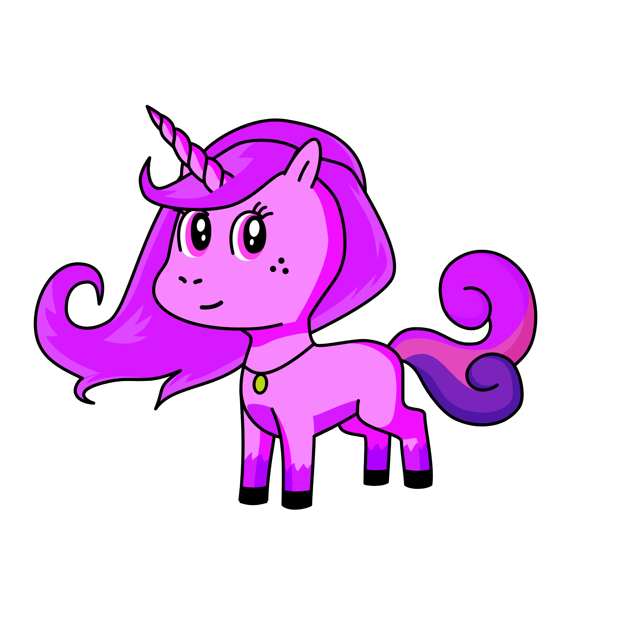 ж, the unicorn