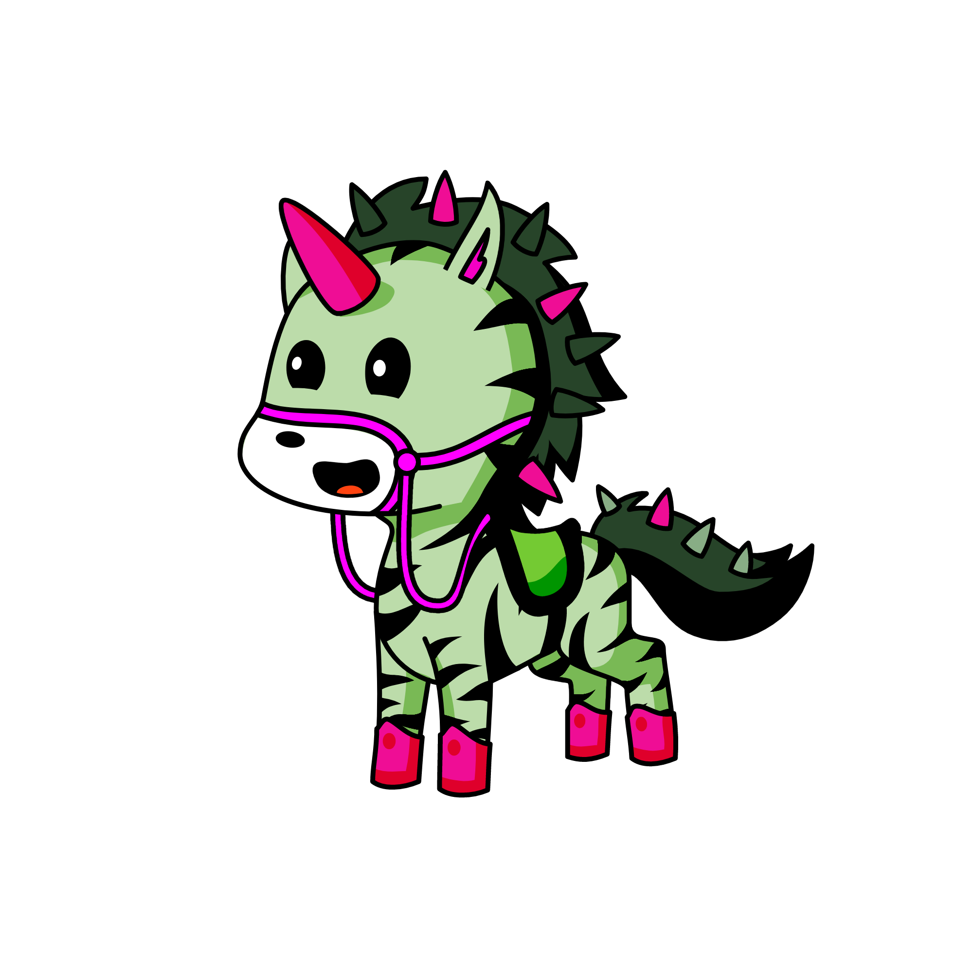Darky, the unicorn
