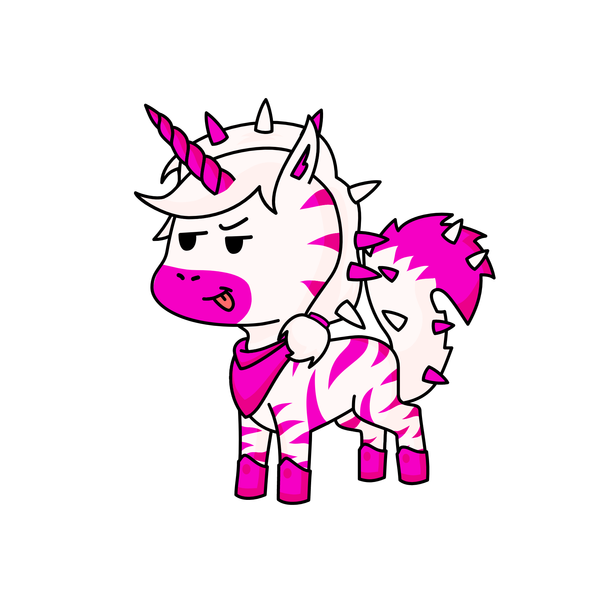 Crystal, the unicorn
