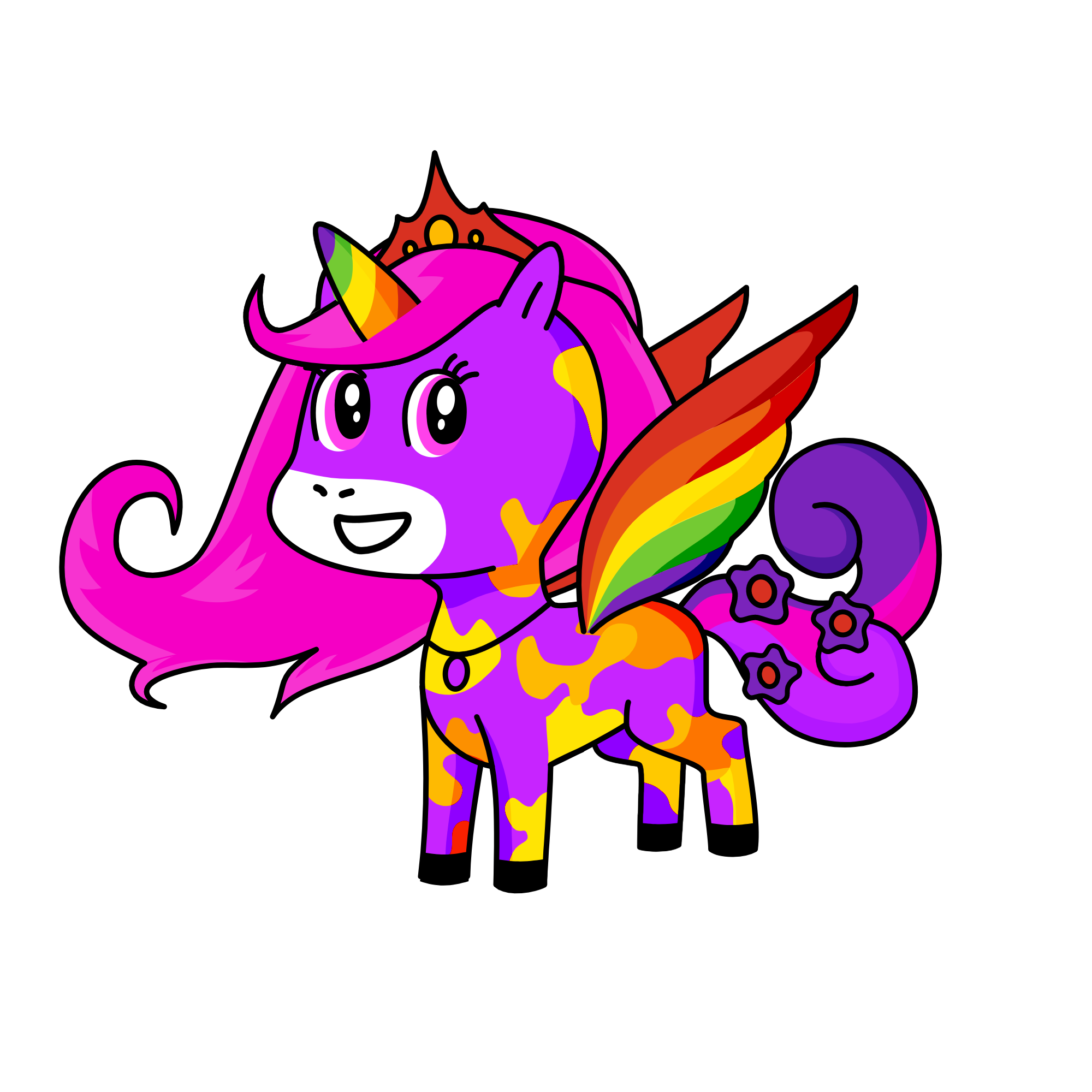 Morgene, the unicorn