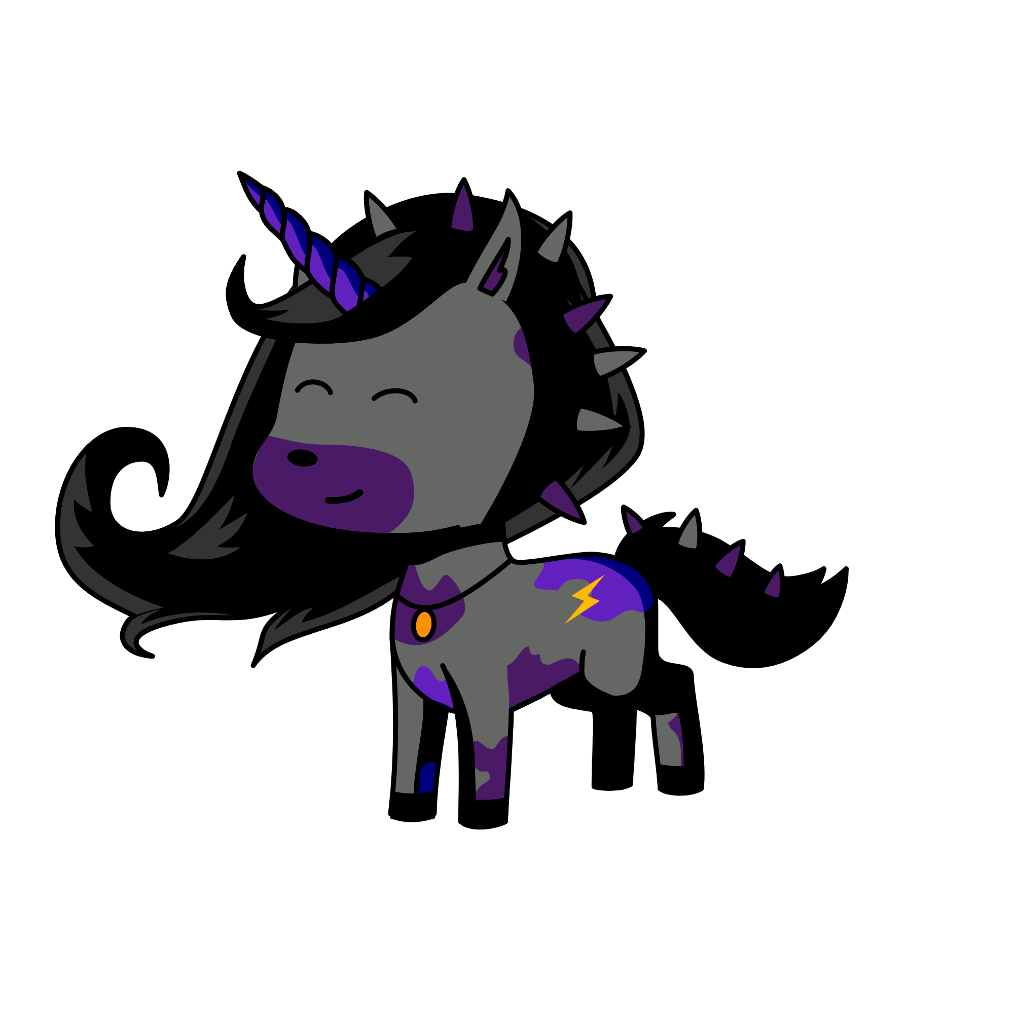 v, the unicorn