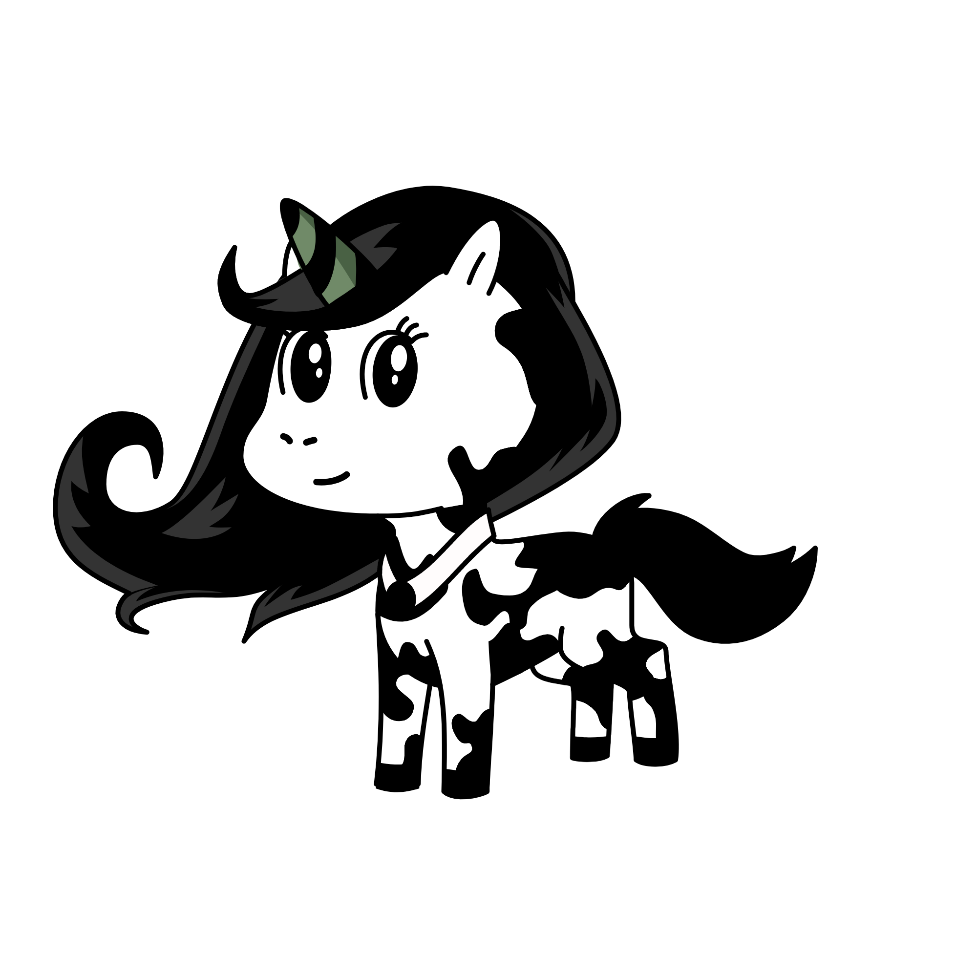 cow, the unicorn