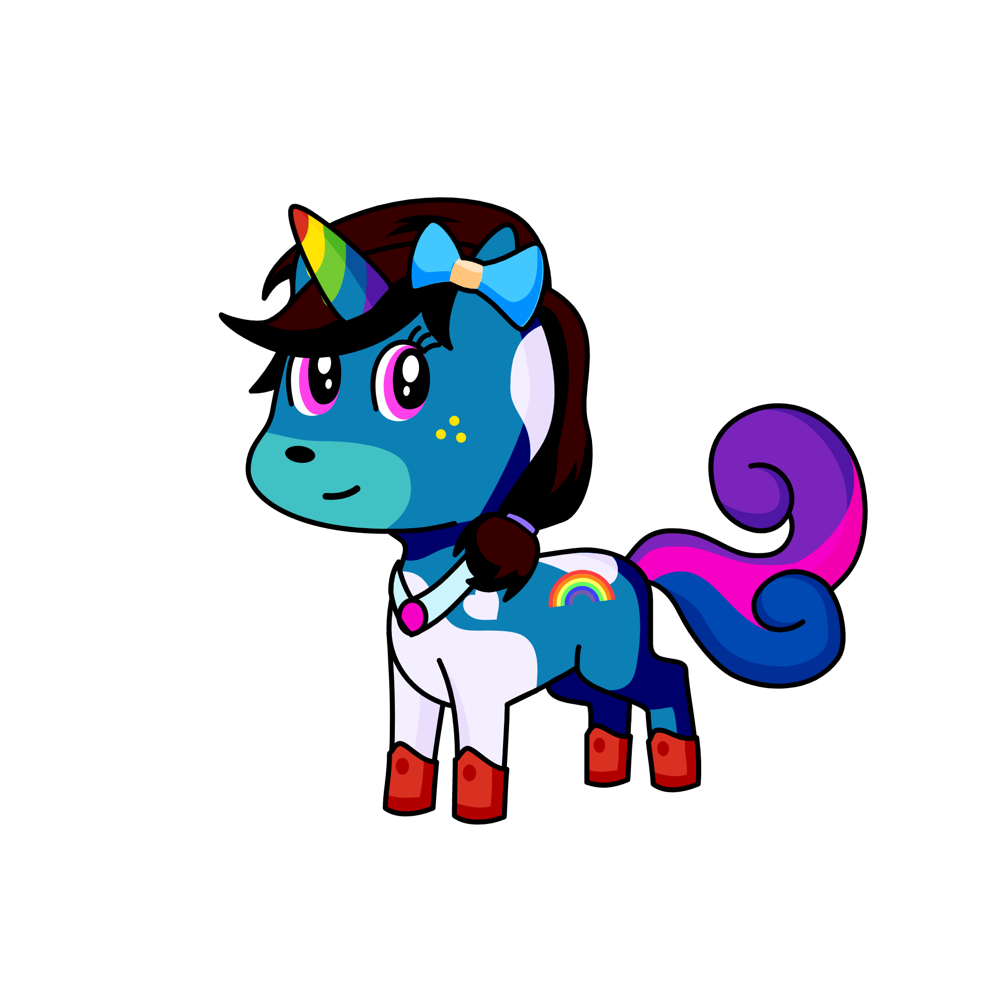 مورني, the unicorn