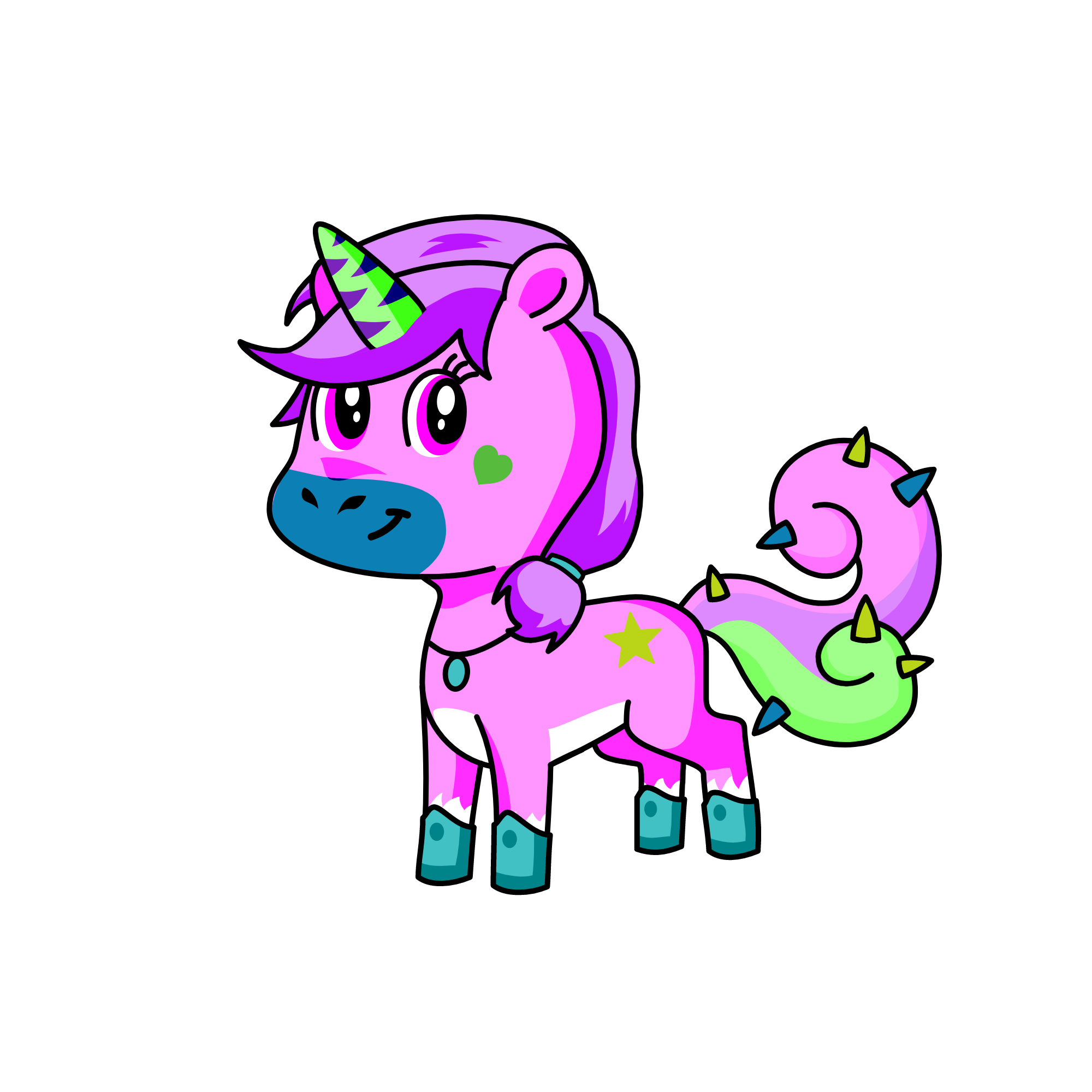 violeta, the unicorn