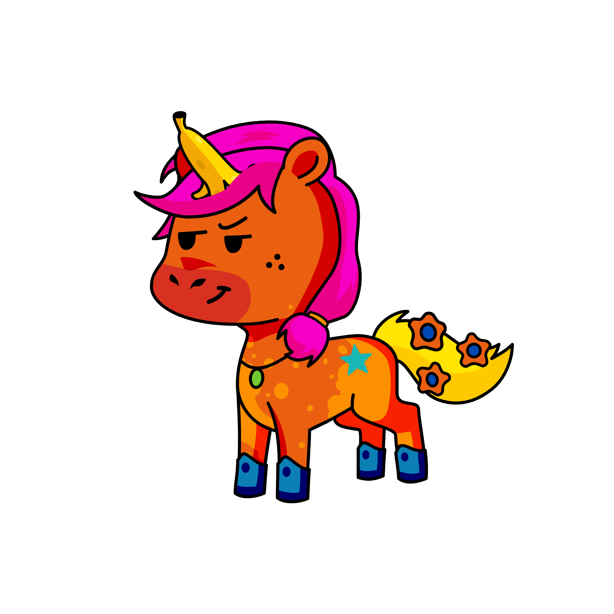 mrs co co, the unicorn