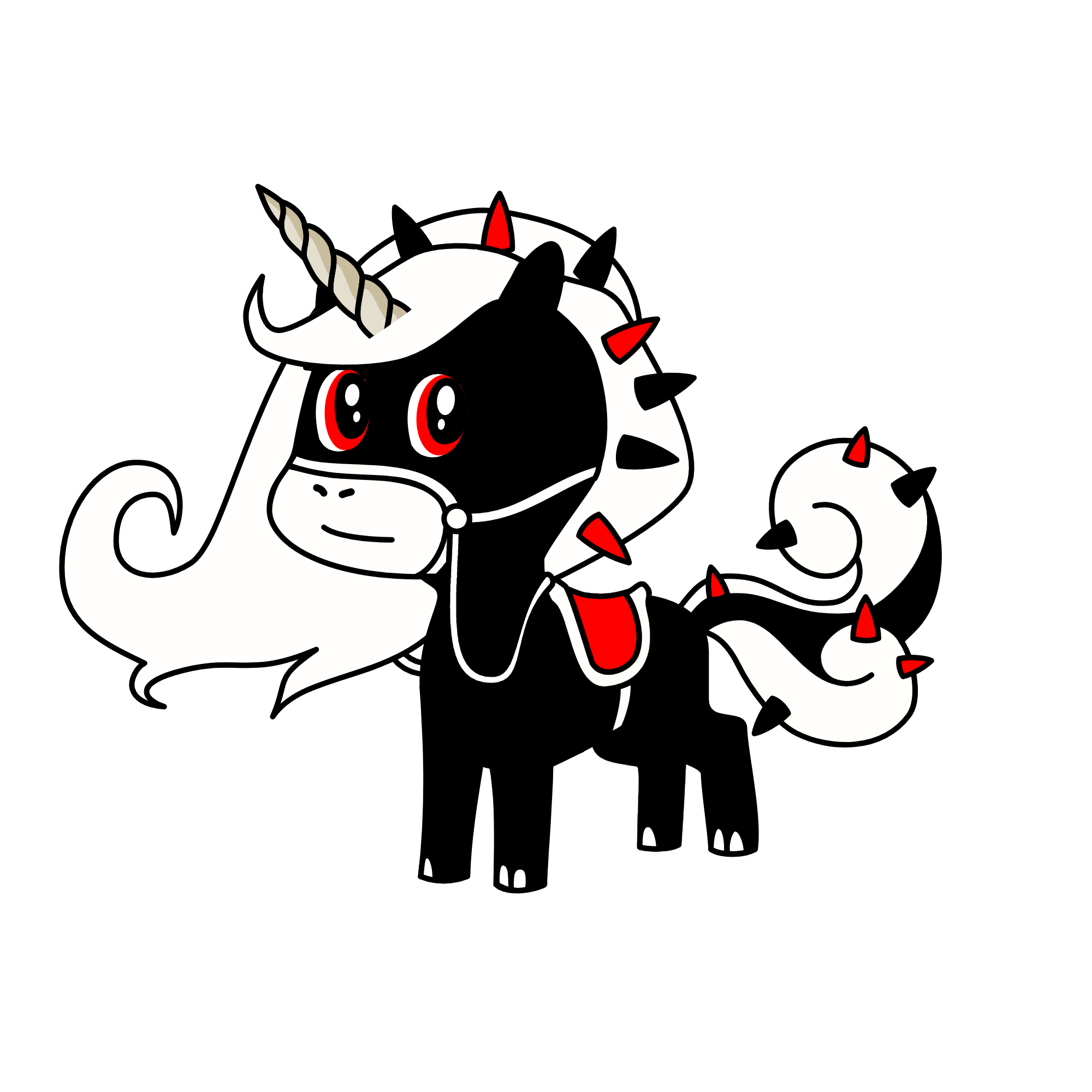 Caverino, the unicorn