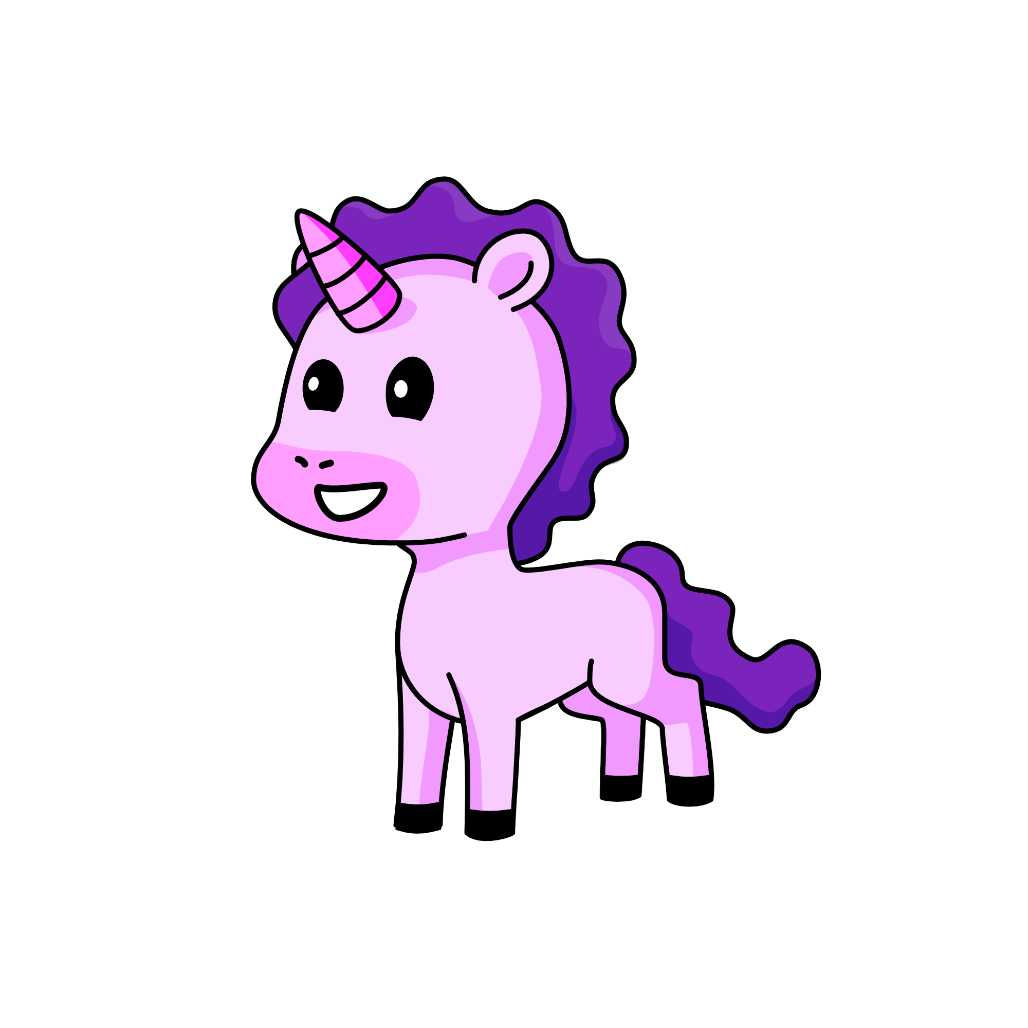 Baby boo, the unicorn