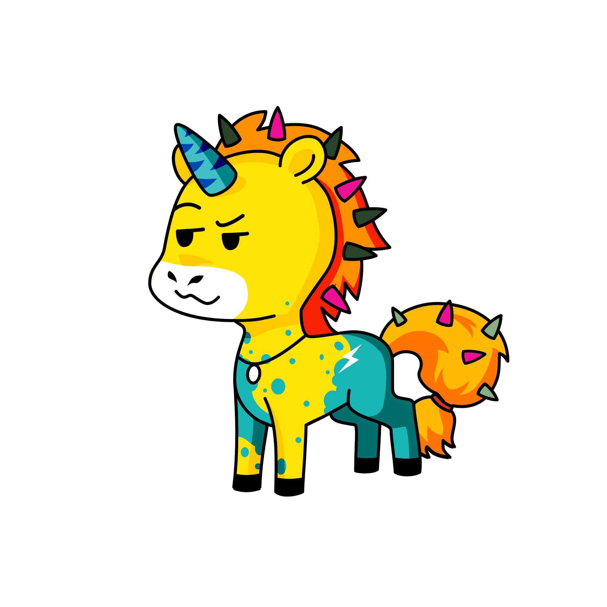 Frankilna, the unicorn