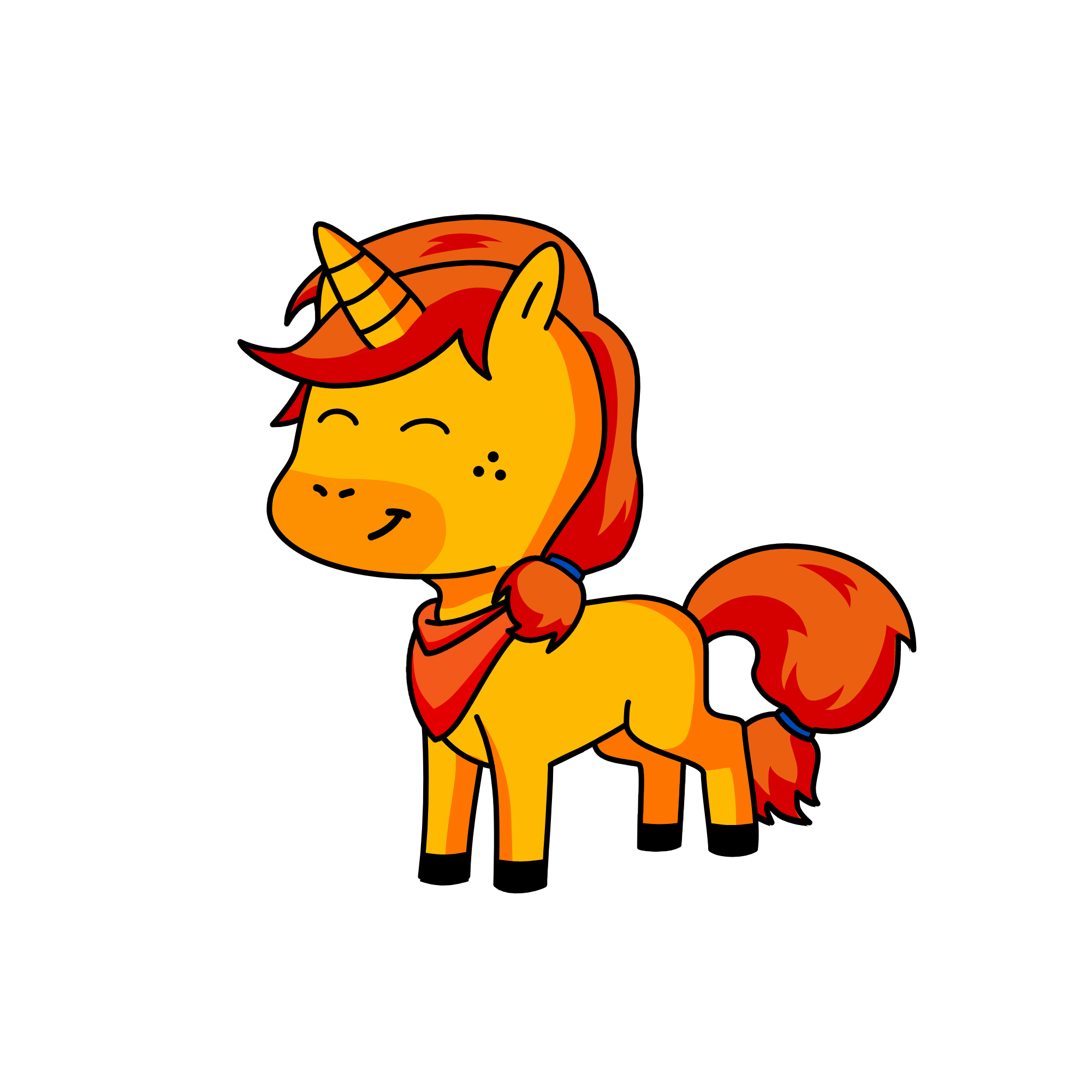 Woody, the unicorn