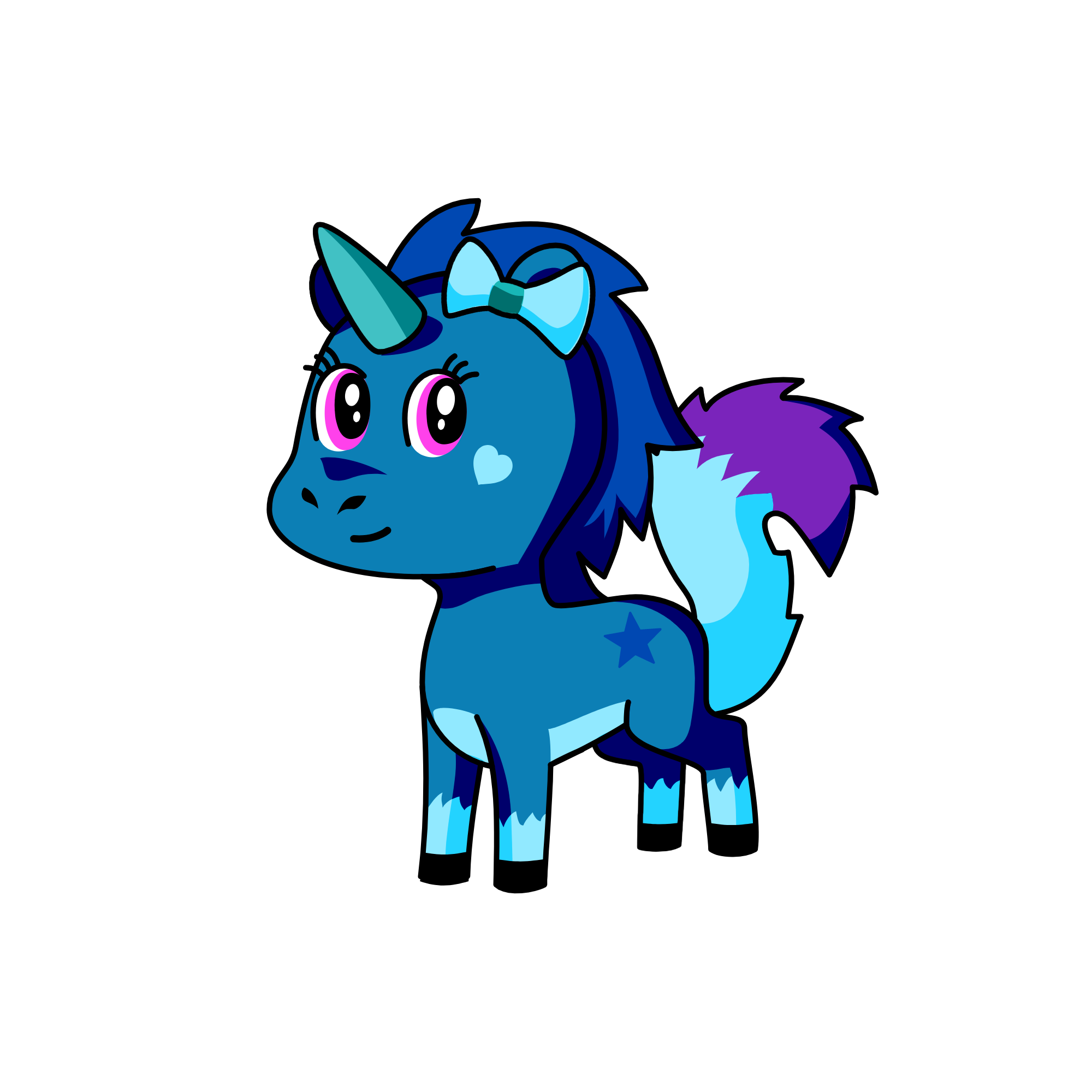 Wet, the unicorn