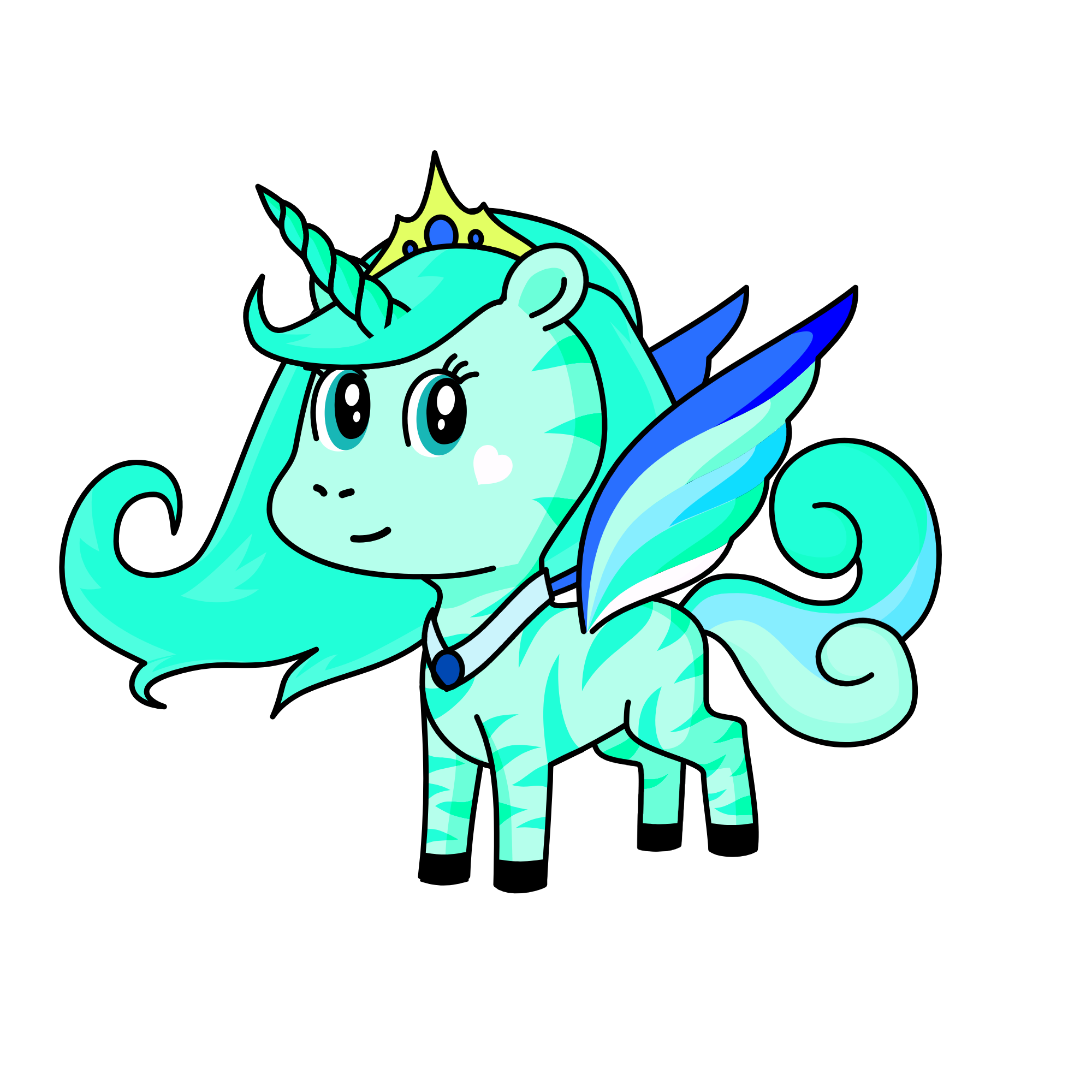 Breeze, the unicorn